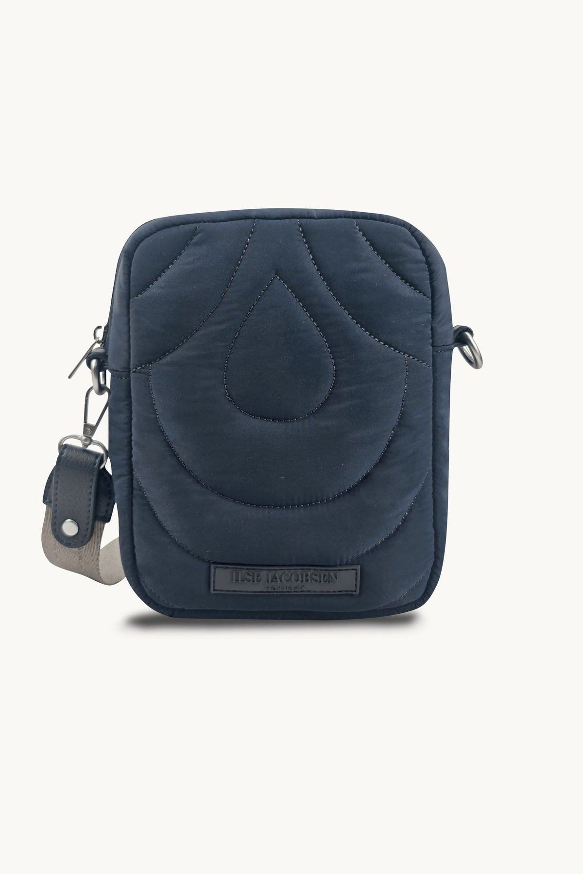 Liten Quiltad Crossbodyväska - Dark Indigo
