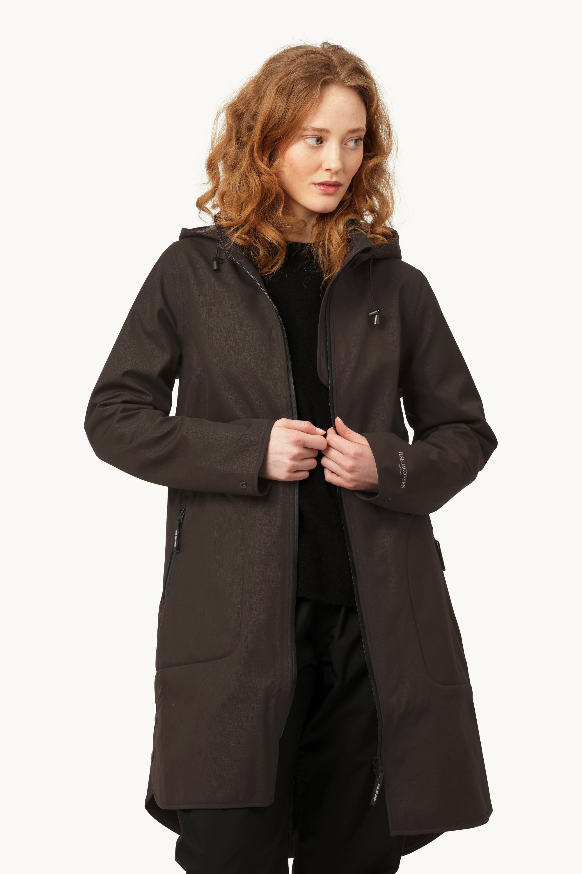 Softshell Regnjacka A-linje - Black