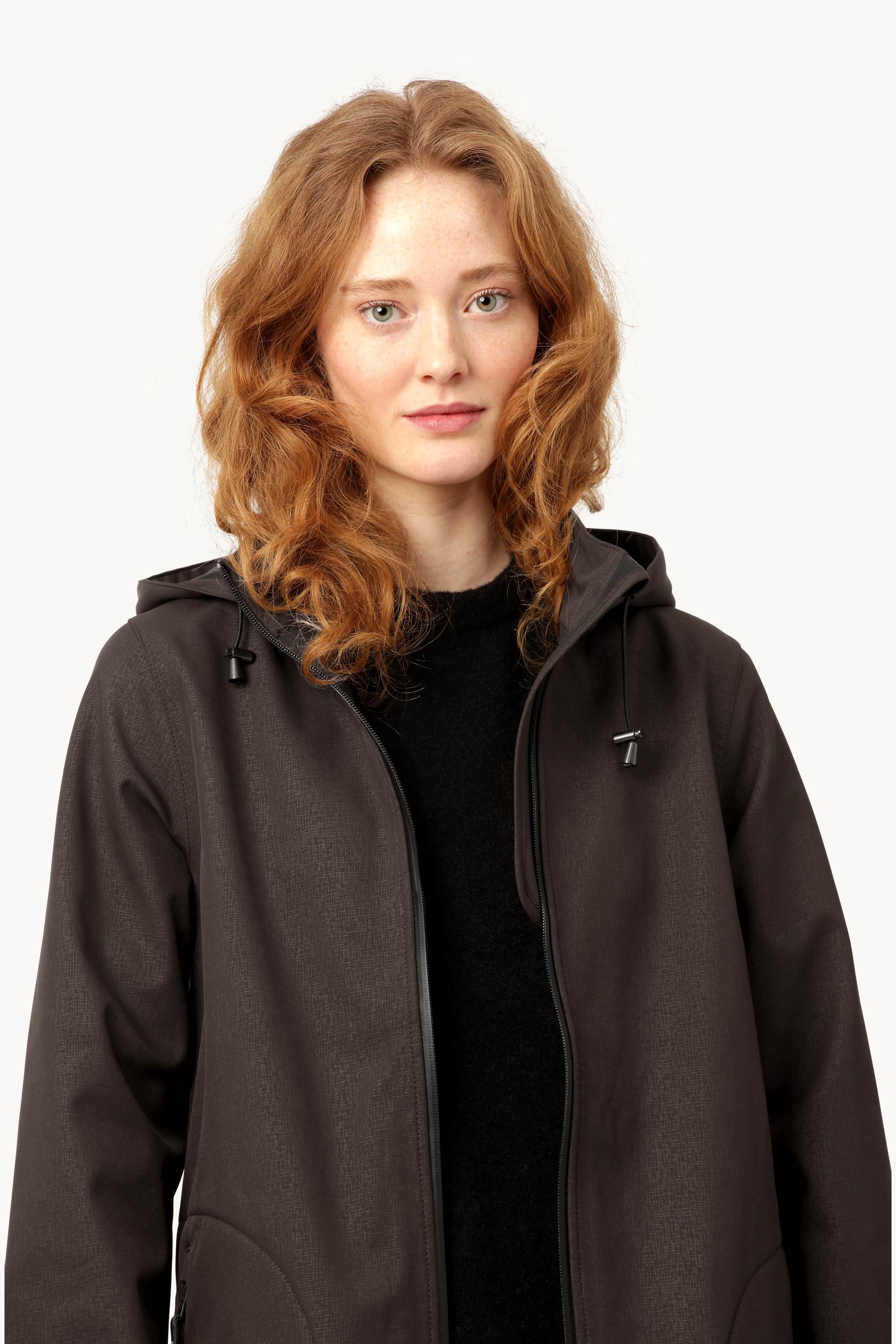 Softshell Regnjacka A-linje - Black