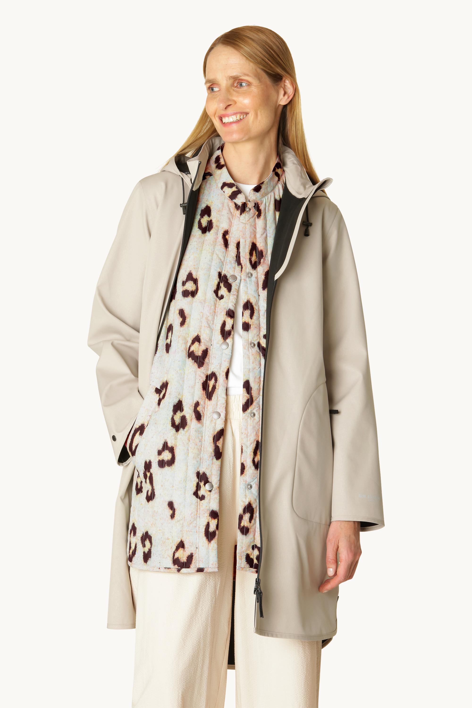 Softshell Regnjacka A-linje - Chateau Gray