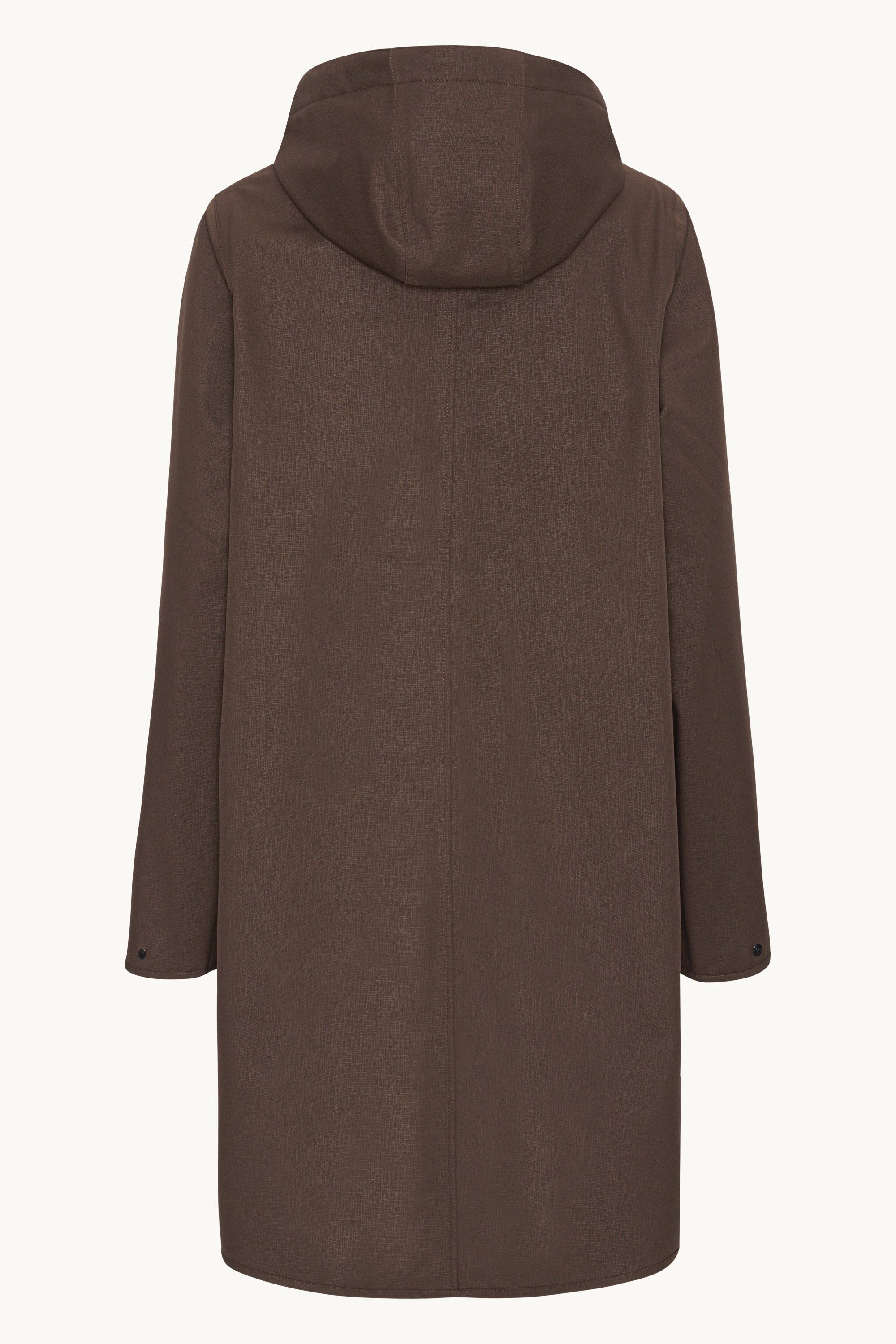 Softshell Regnjacka A-linje - Chocolate Brown