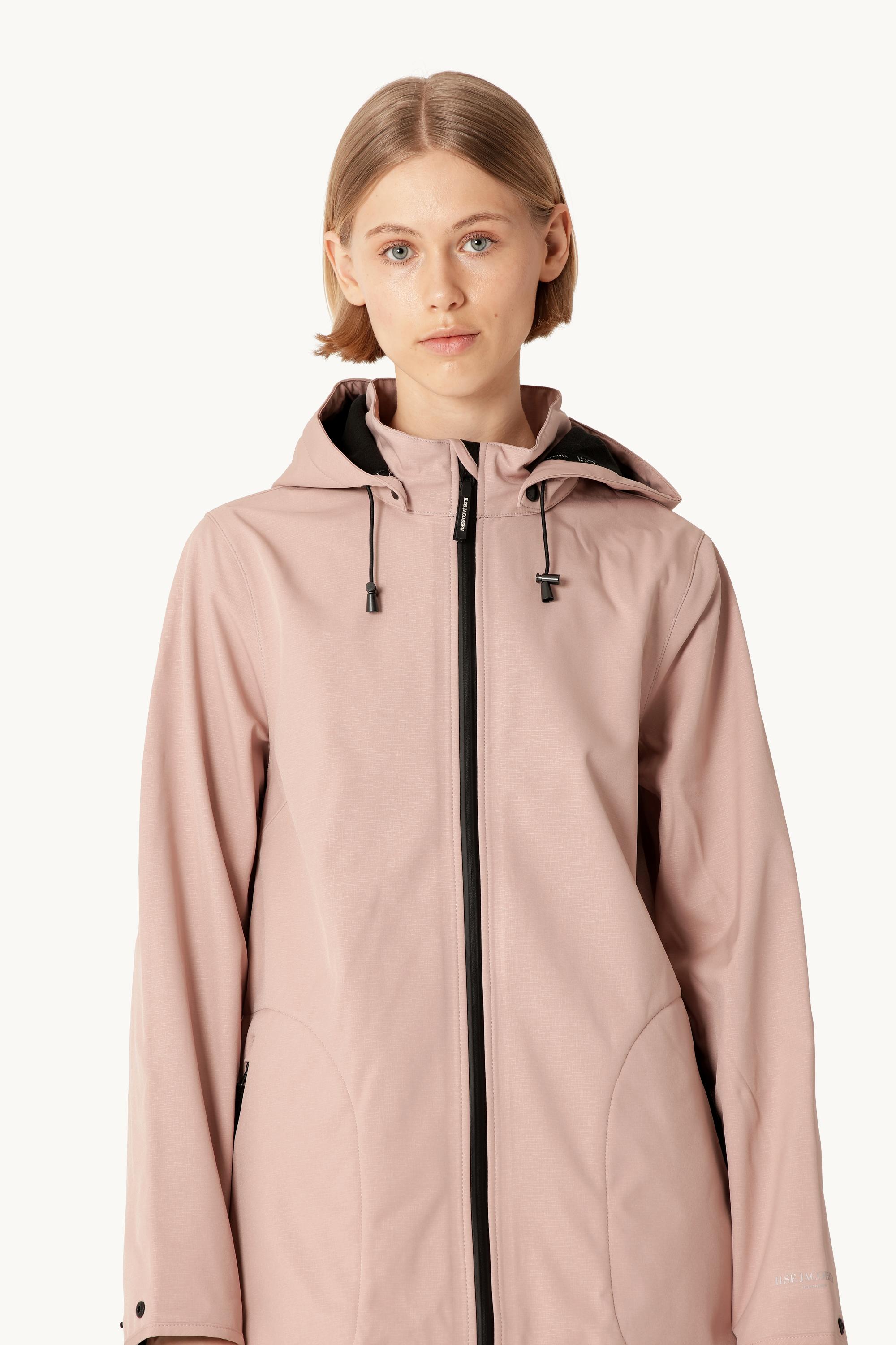 Softshell Regnjacka A-linje - Adobe Rose