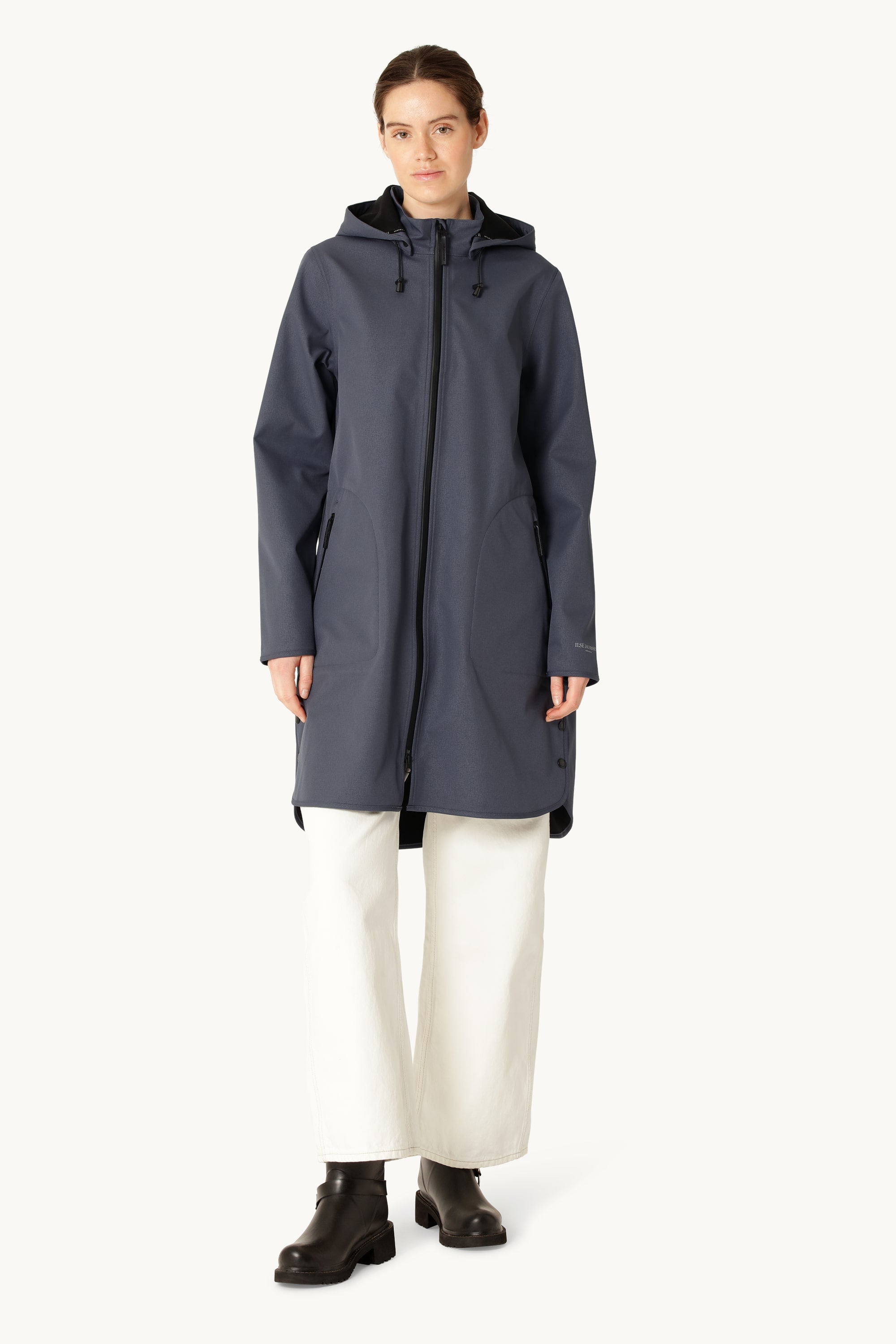 Softshell Regnjacka A-linje - Ombre Blue
