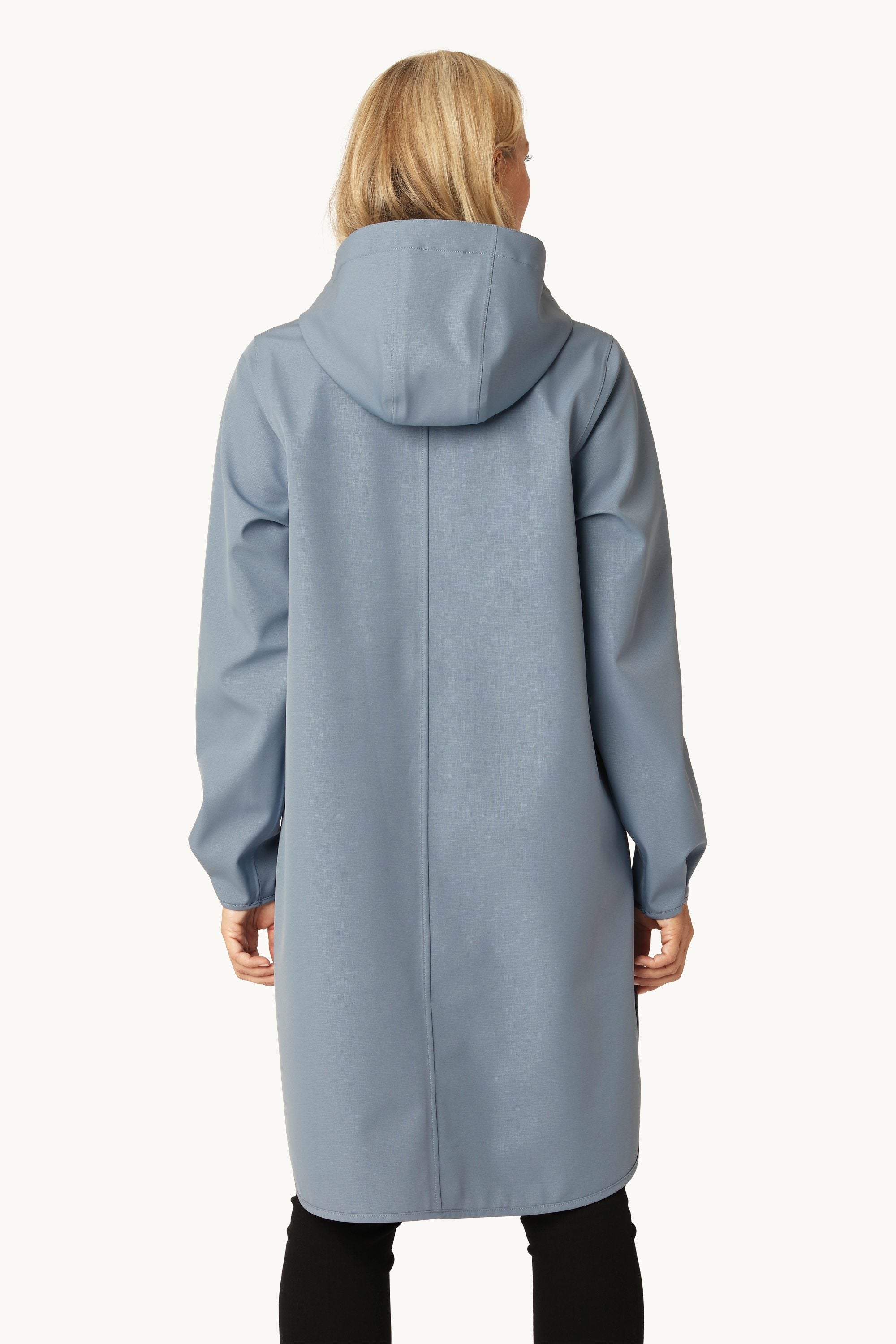 Softshell Regnjacka A-linje - Grey Blue