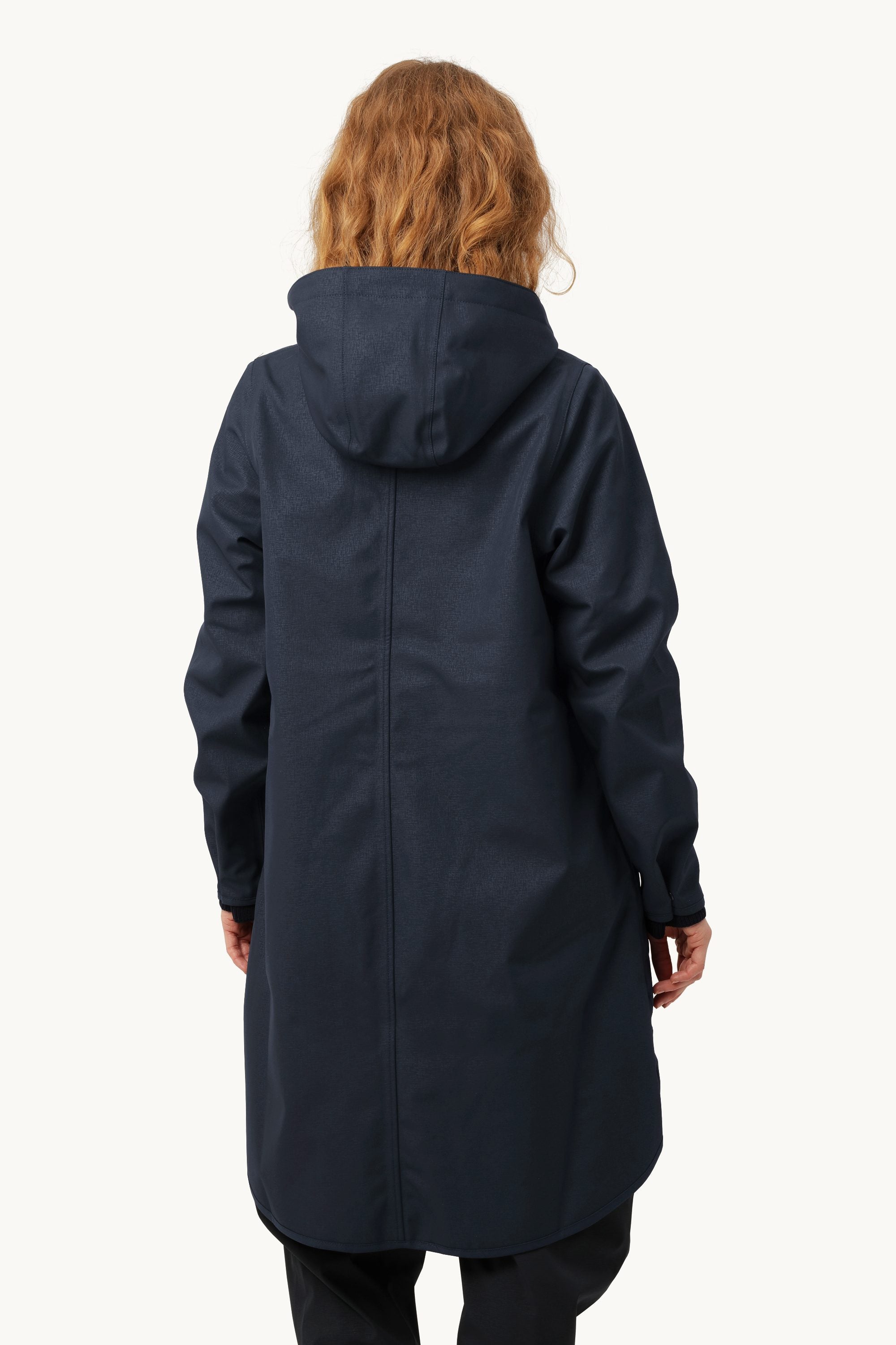 Softshell Regnjacka A-linje - Dark Indigo