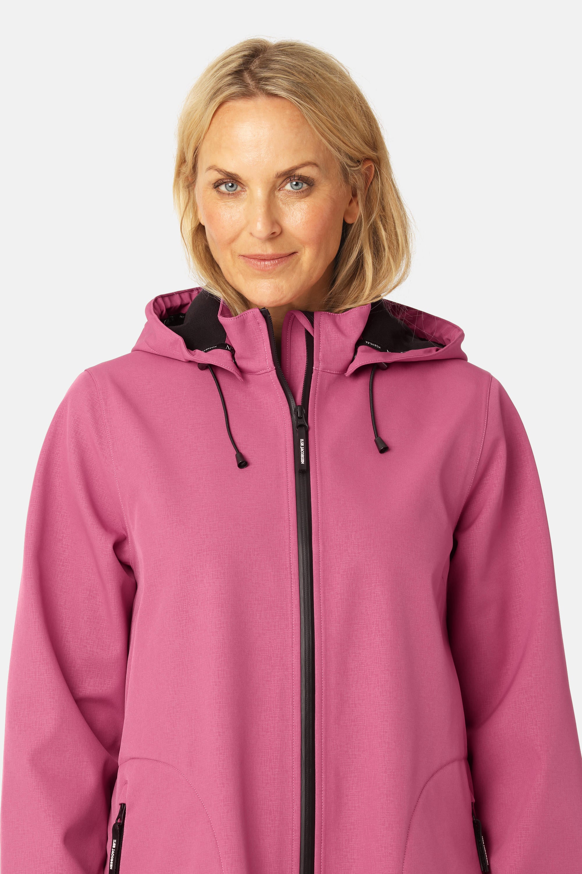 Softshell Regnjacka A-linje - Magenta Haze