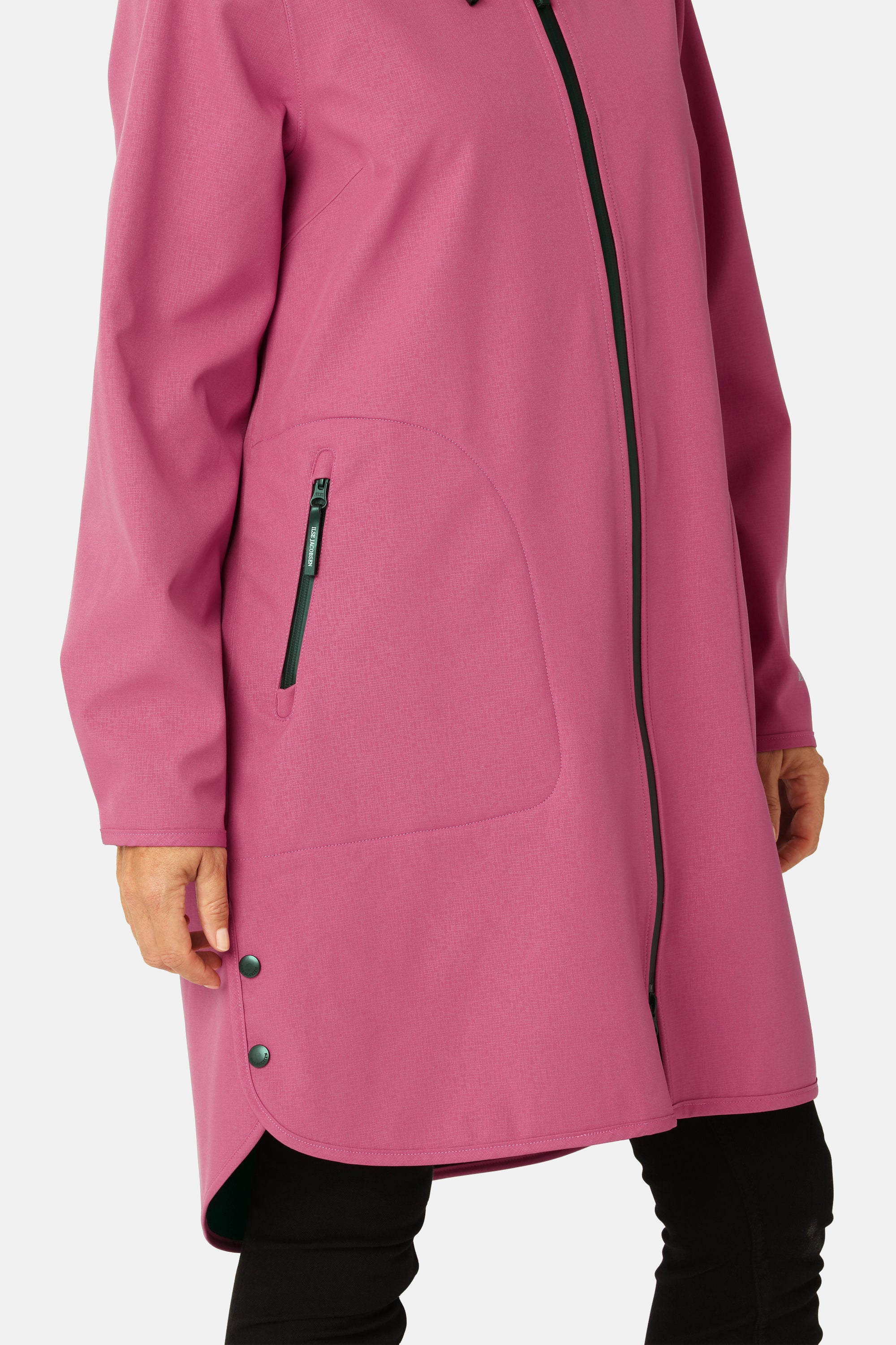 Softshell Regnjacka A-linje - Magenta Haze