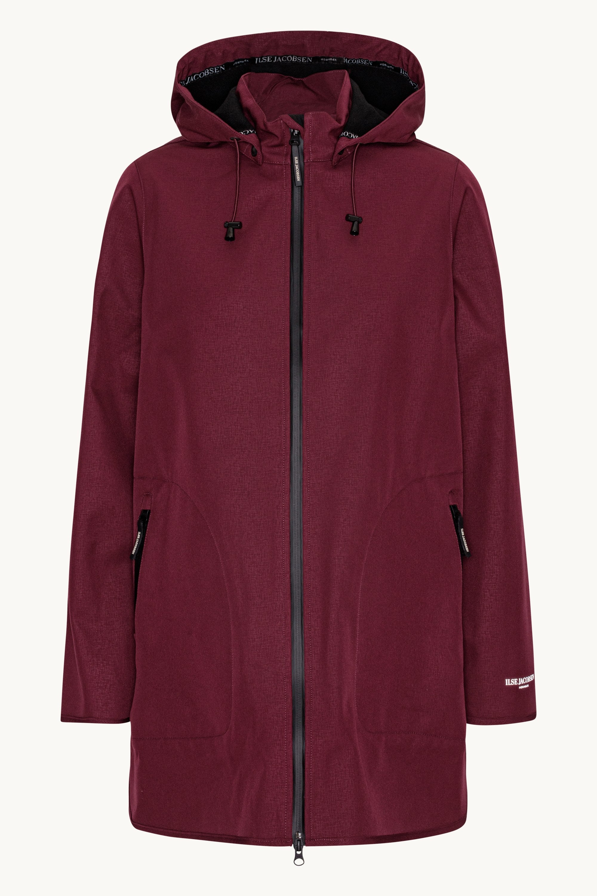 Softshell Regnjacka A-linje - Maroon Banner