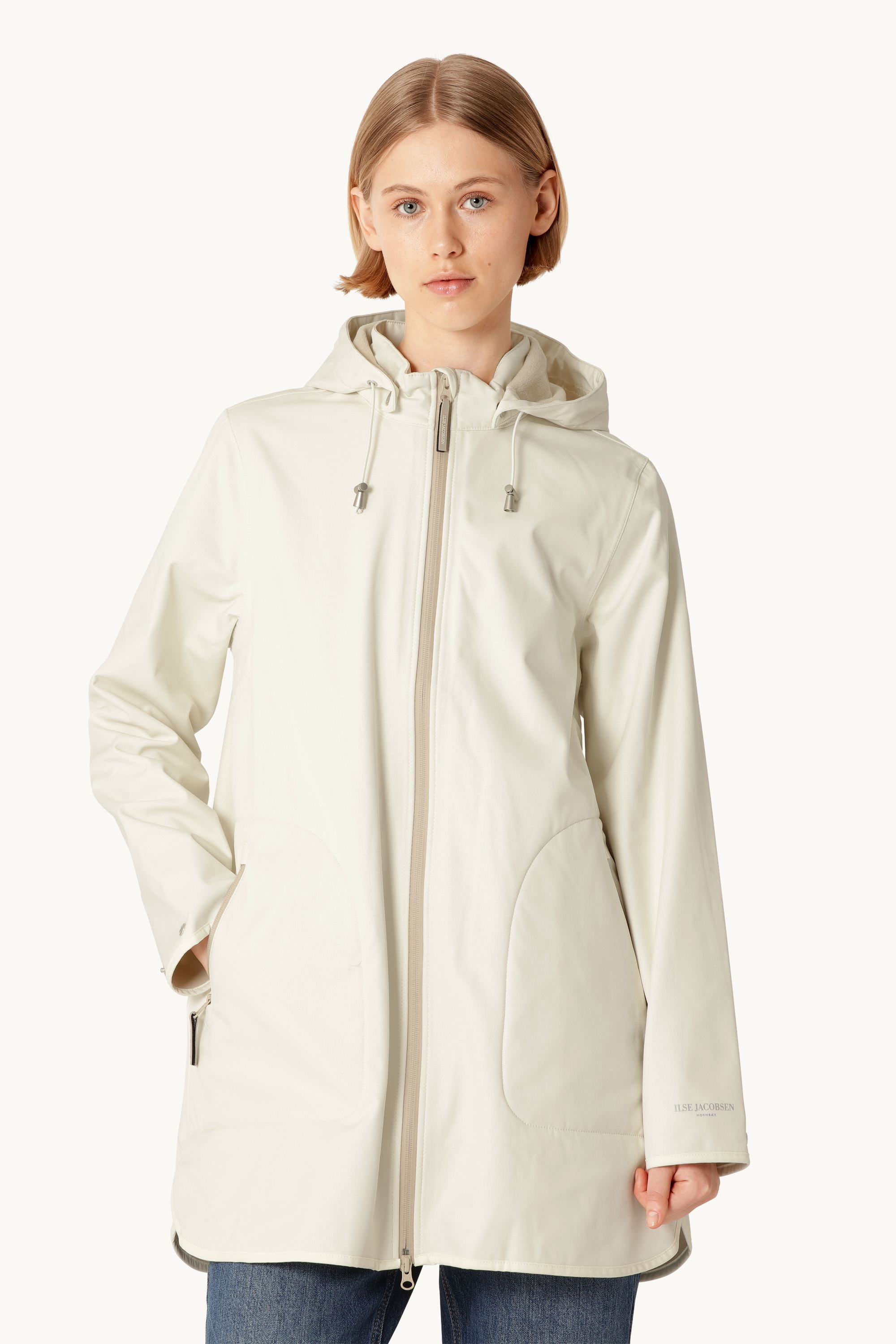 Raincoat - White Sugar Sand