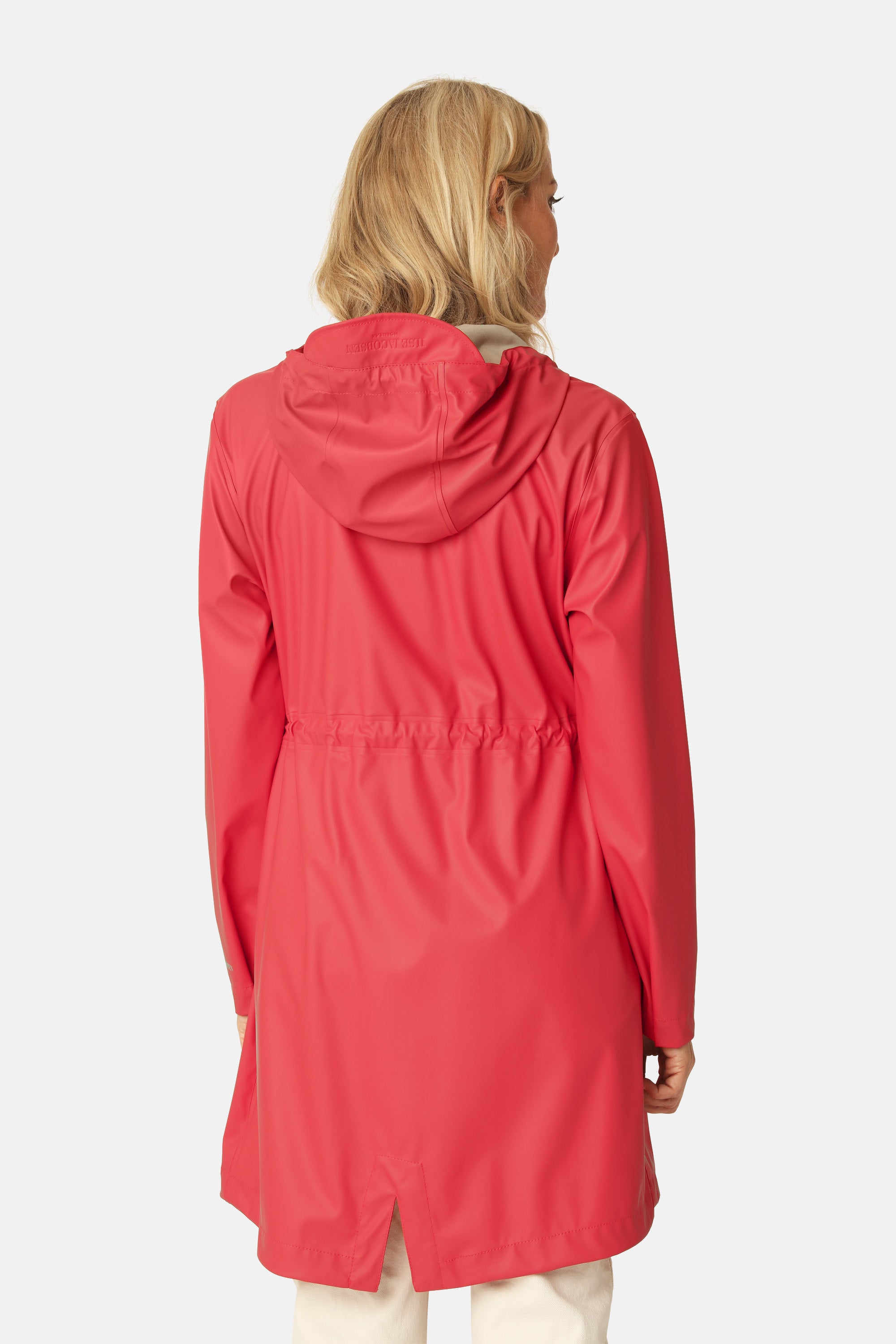Long Parka Rain Jacket - Baked Apple