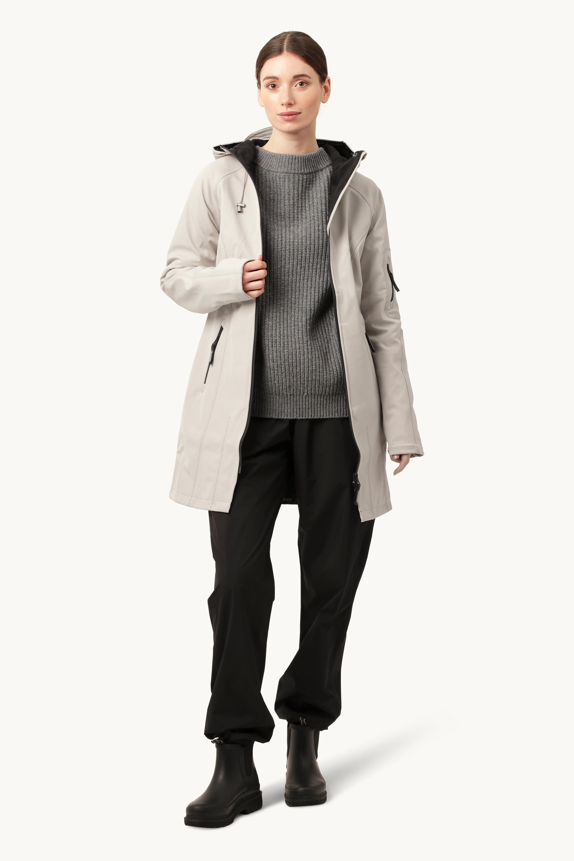 Softshell Regnjacka - Chateau Gray