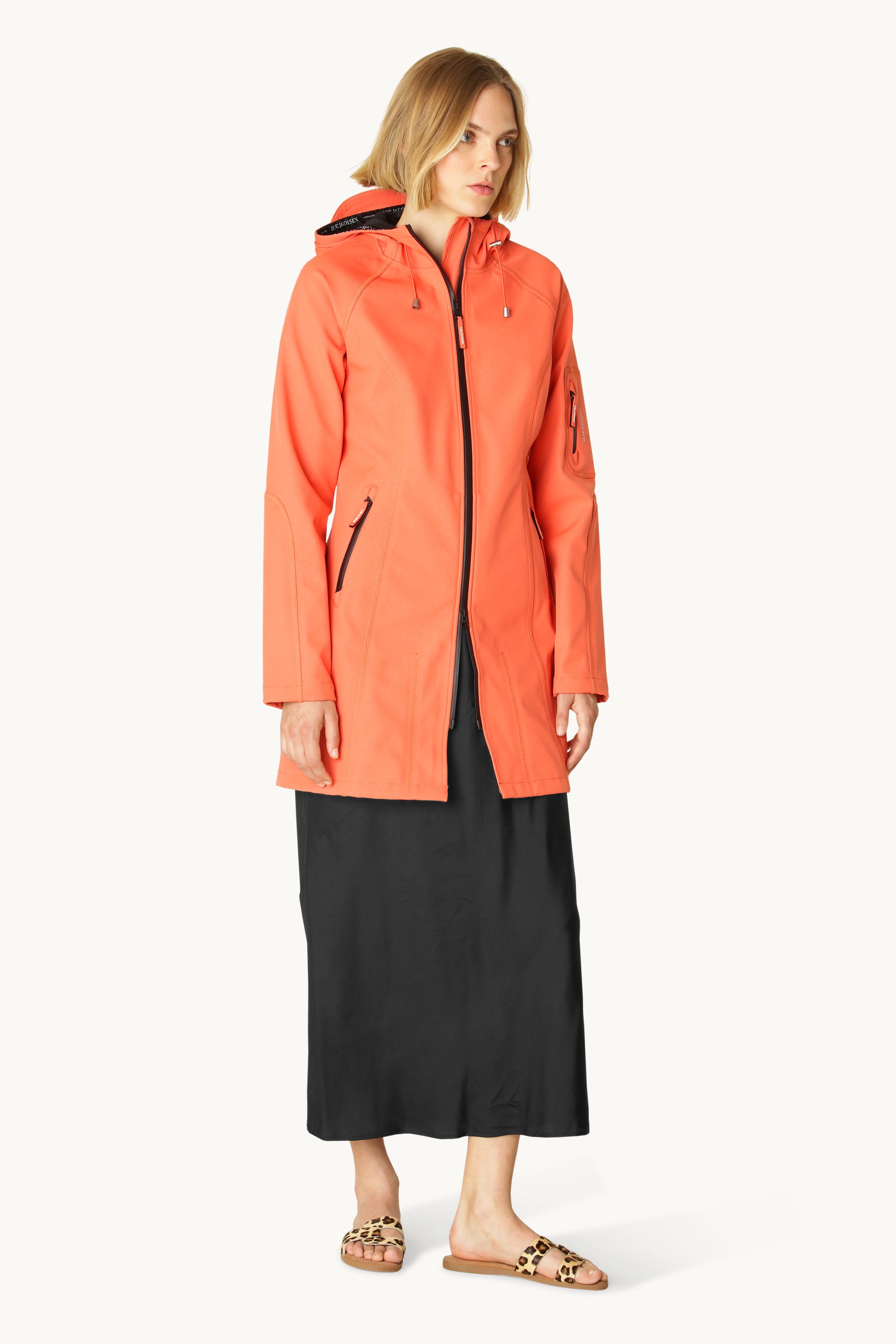 Softshell Regnjacka - Hot Orange