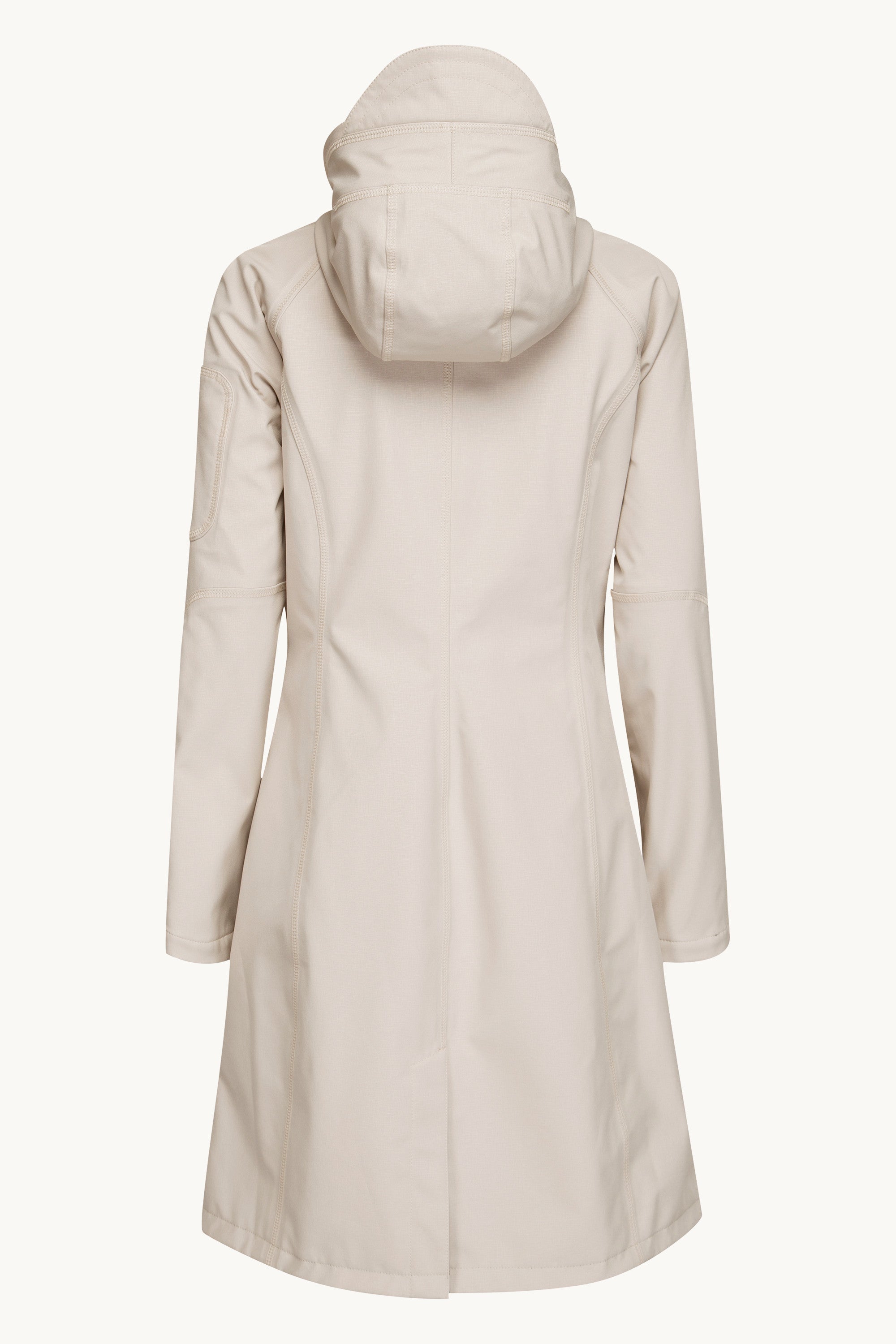 Long Softshell Raincoat - Chateau Gray