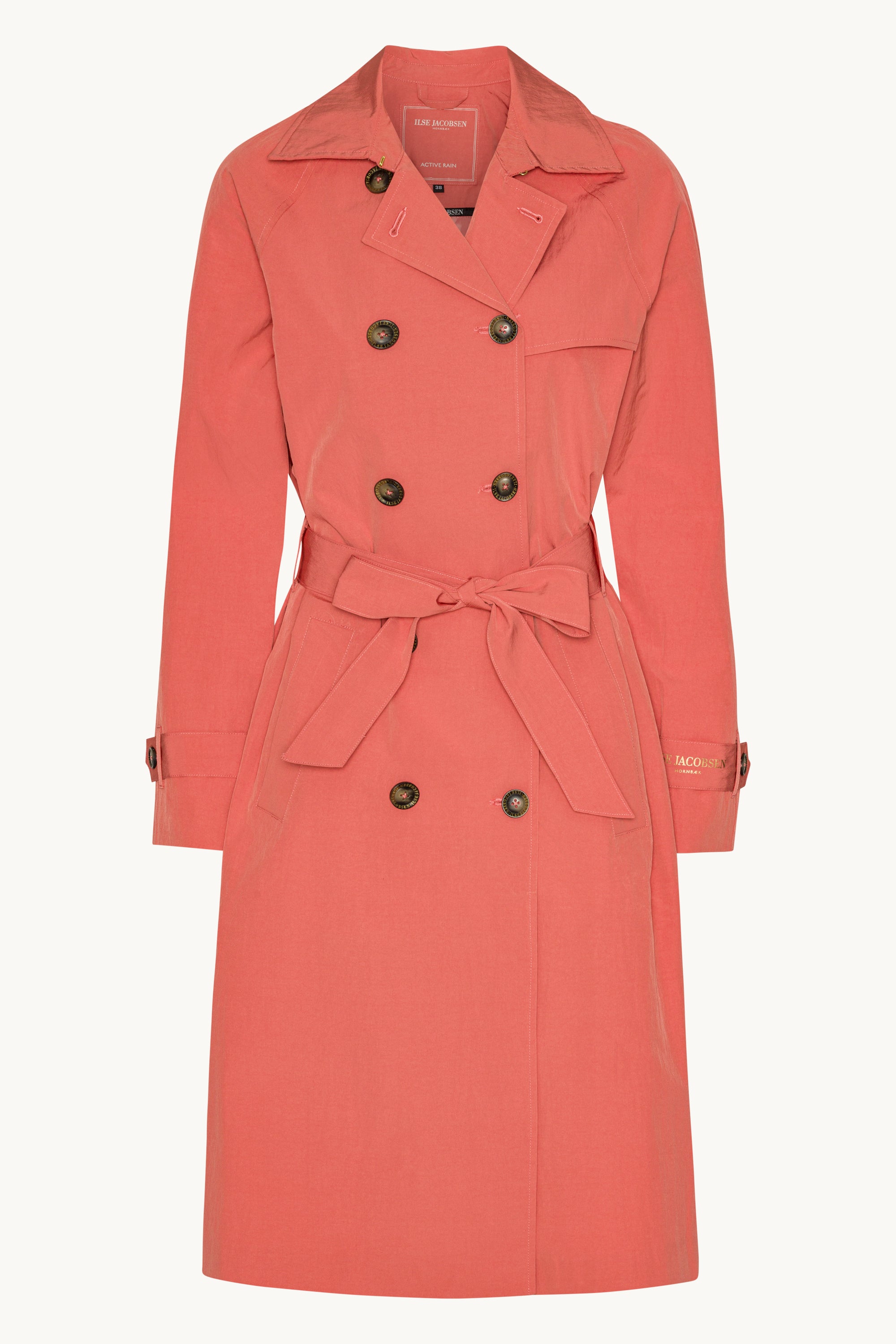 Teknisk Regnrock Trench - Spiced Coral