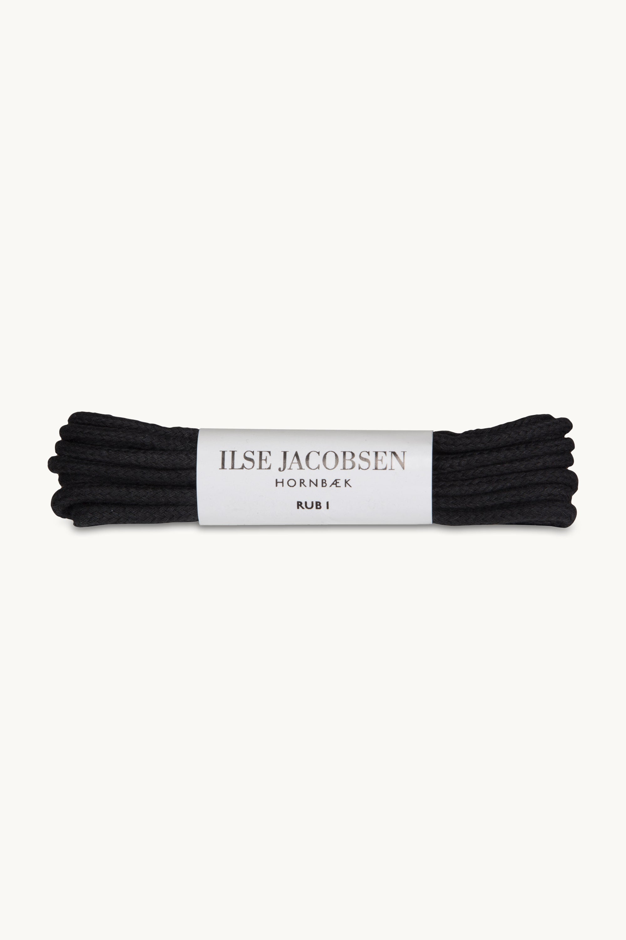 Skosnören Till Höga Regnstövlar - Black