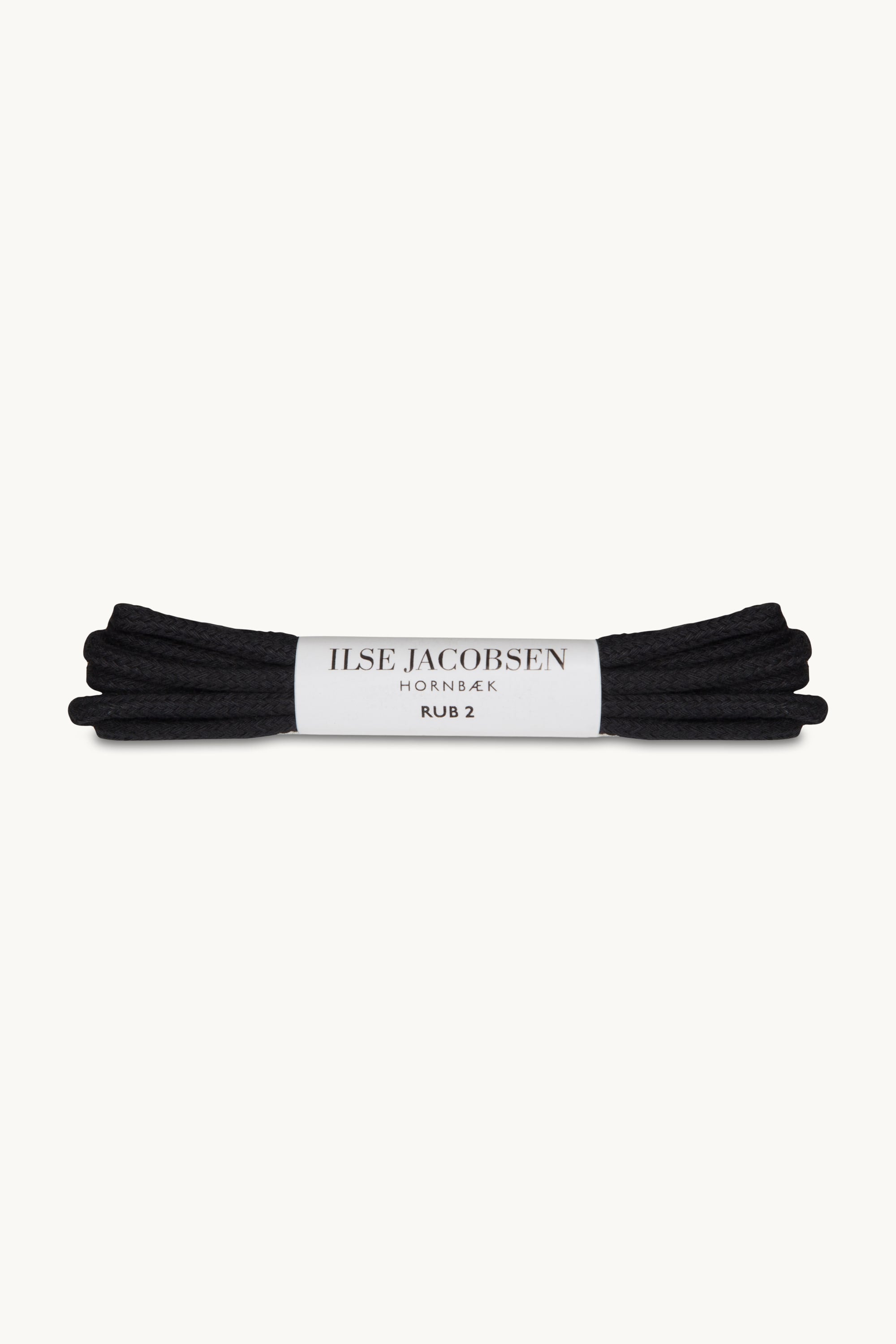 Skosnören Till Låga Regnstövlar - Black