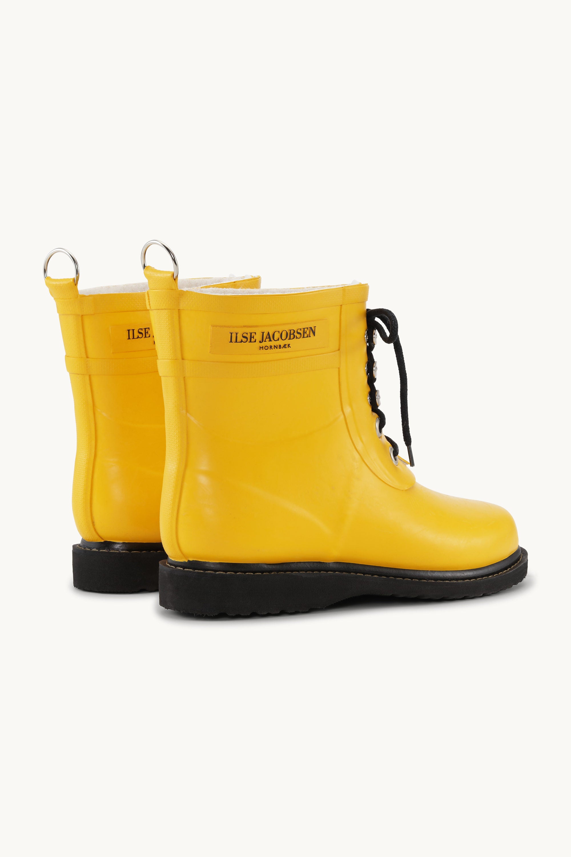 Short Rubber Boots - Cyber Yellow