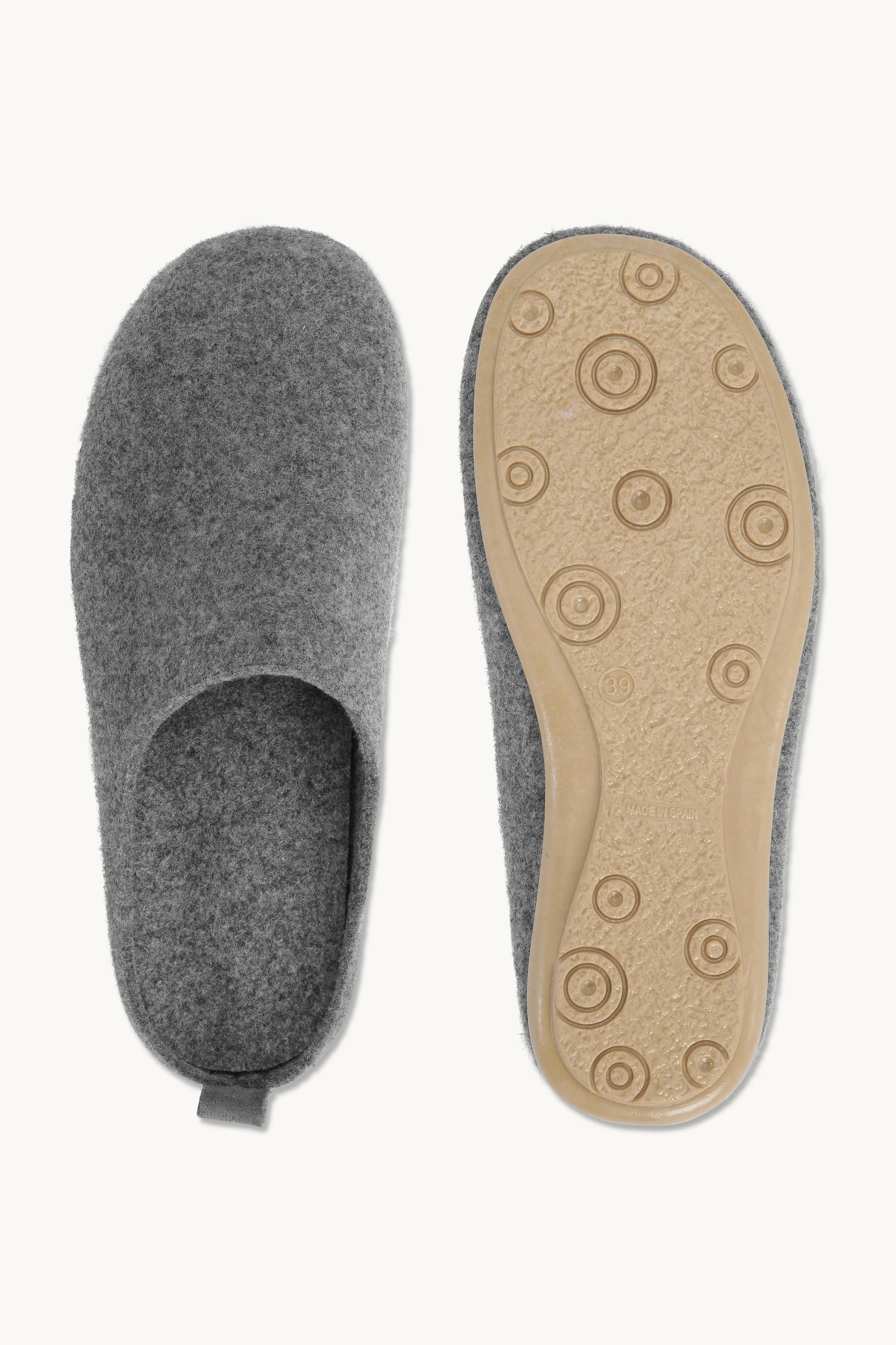 Wool slip-in - Grey Wheat