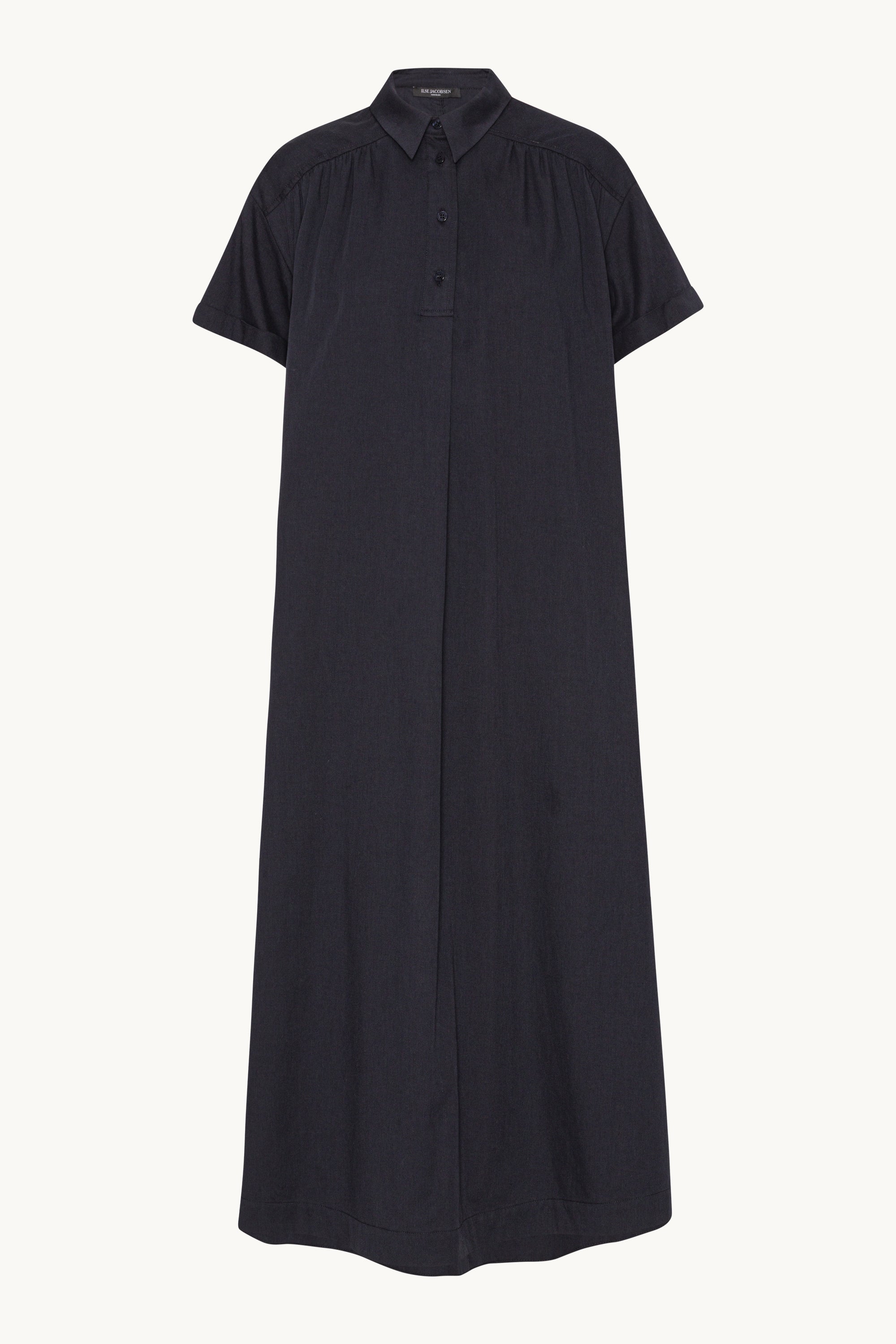 Lång Klänning A-linje - Dark Indigo
