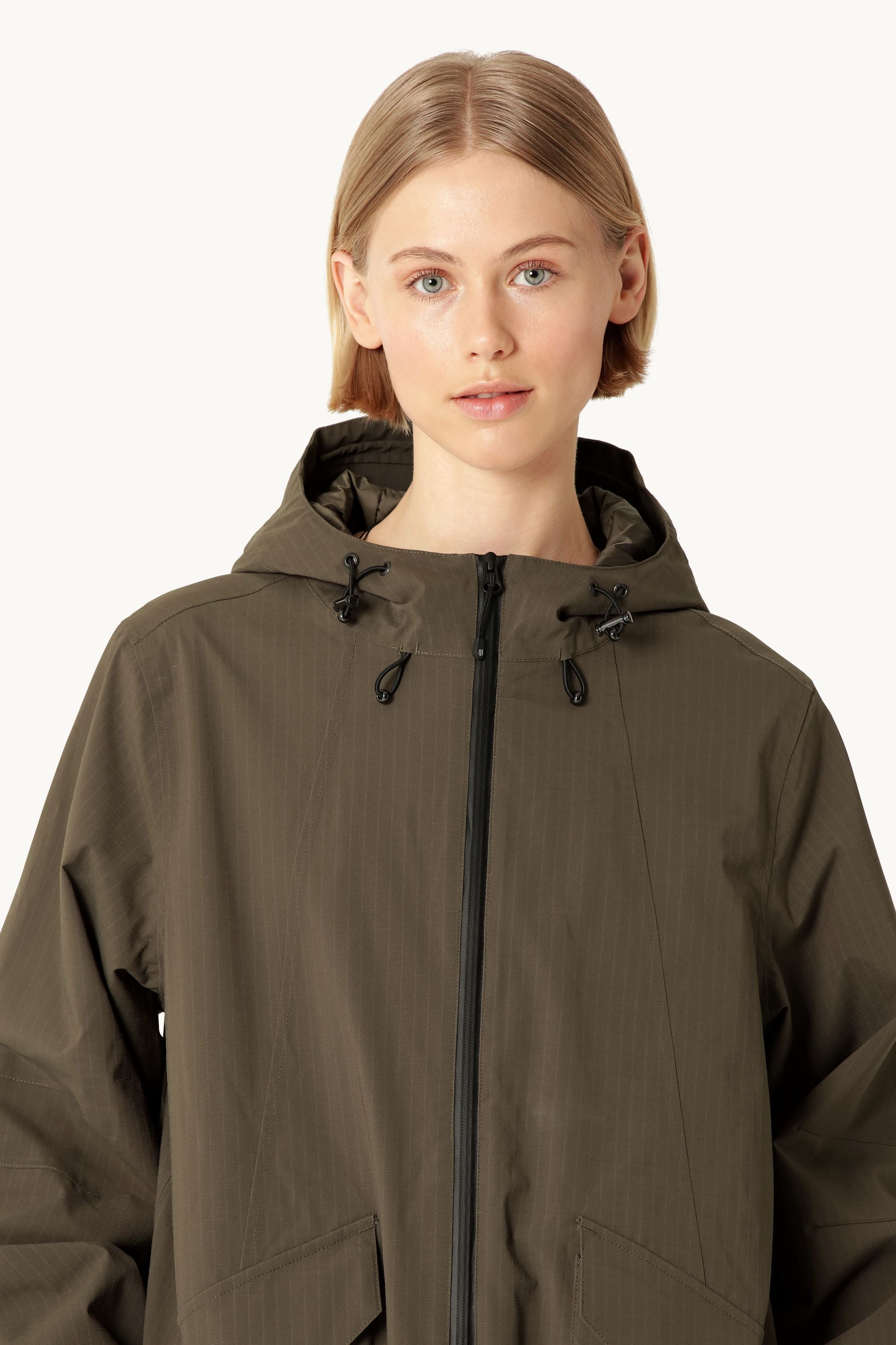 Short Winter Jacket - Wren