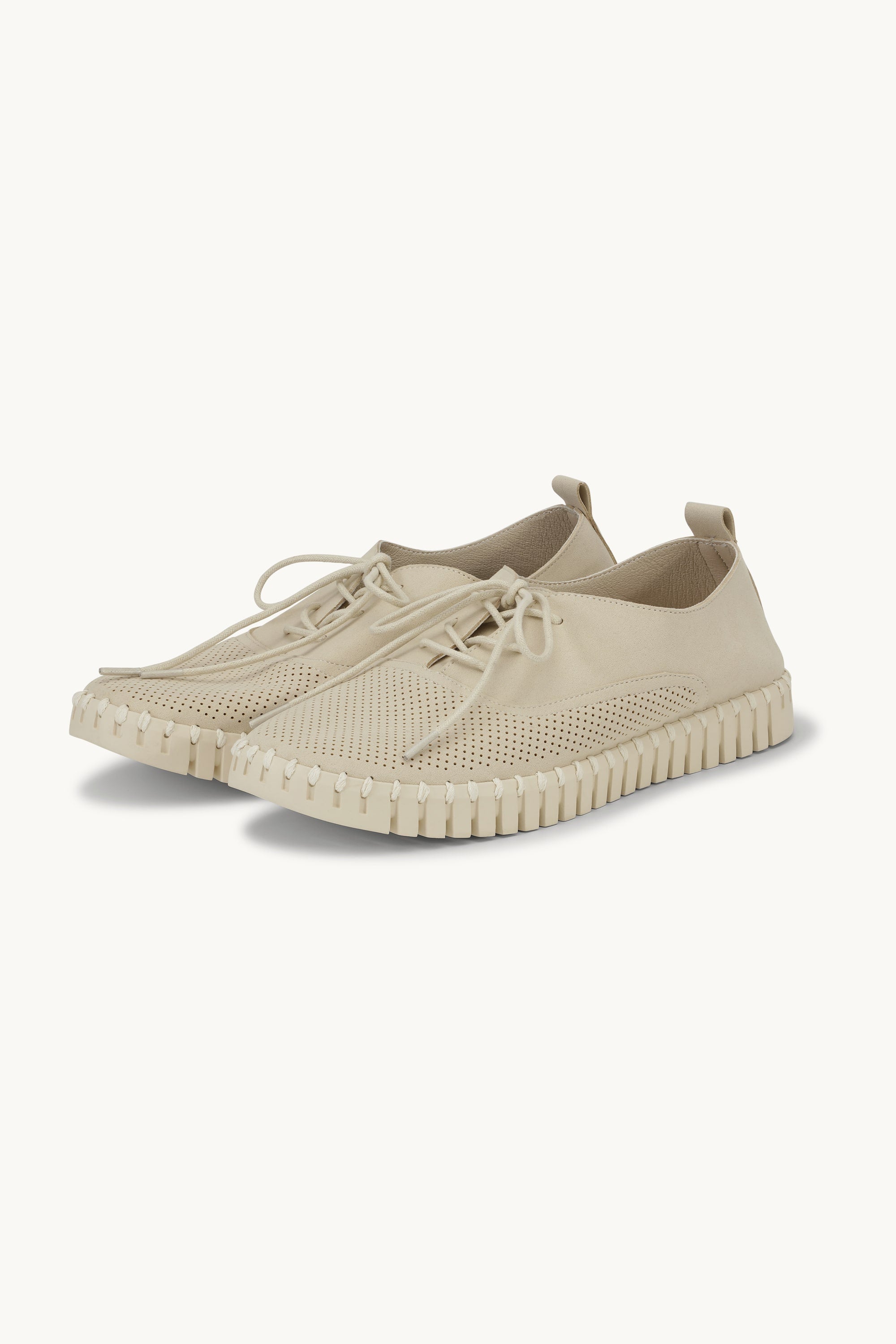 Herrskor Med Snörning - Kit Pearled Ivory