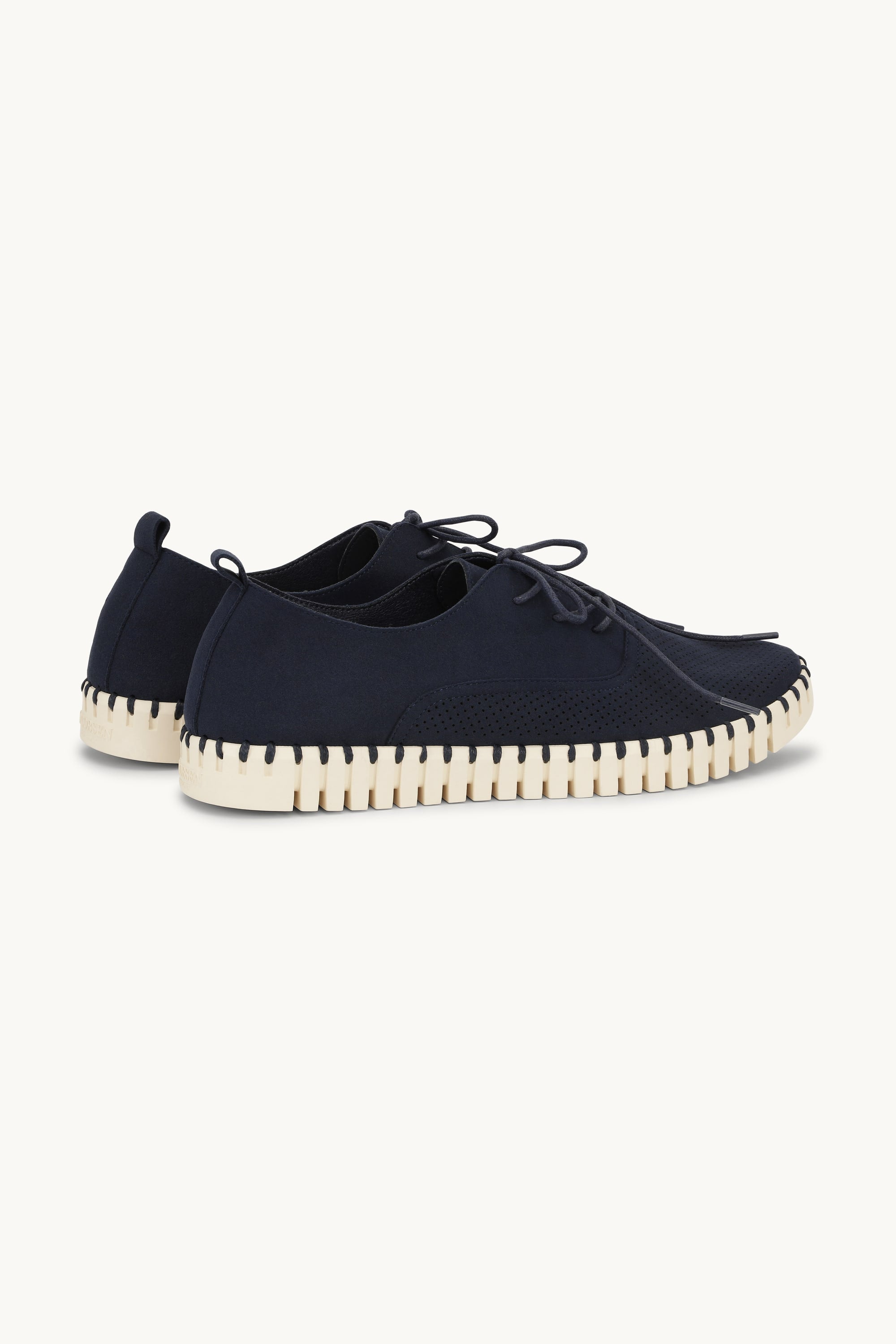 Herrskor Med Snörning - Dark Indigo Pearled Ivory