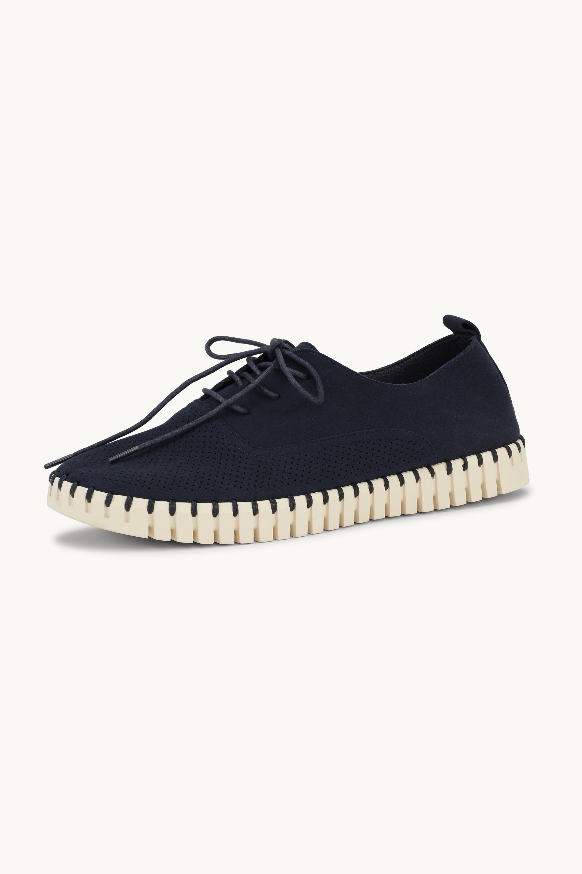 Herrskor Med Snörning - Dark Indigo Pearled Ivory