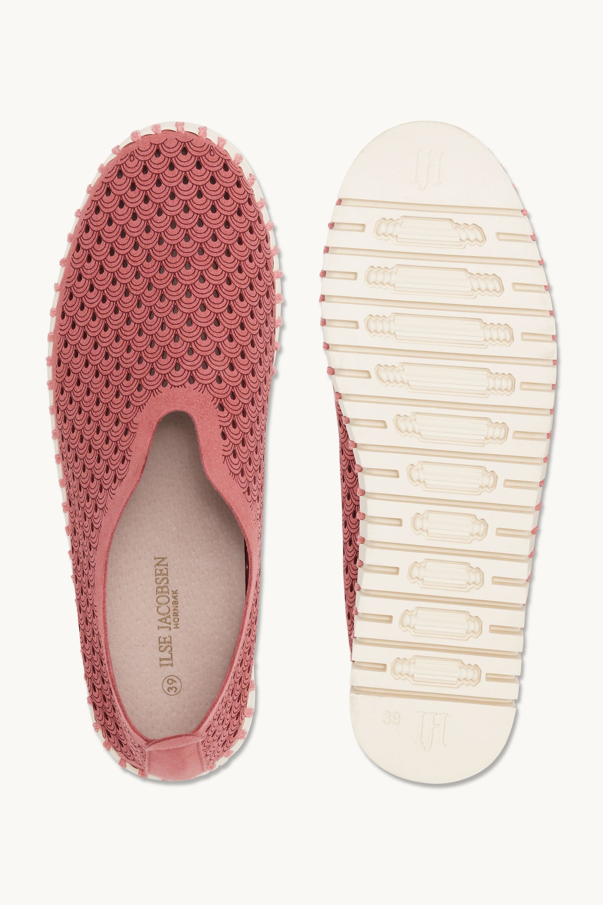 Tulip Skor - Rouge Pearled Ivory