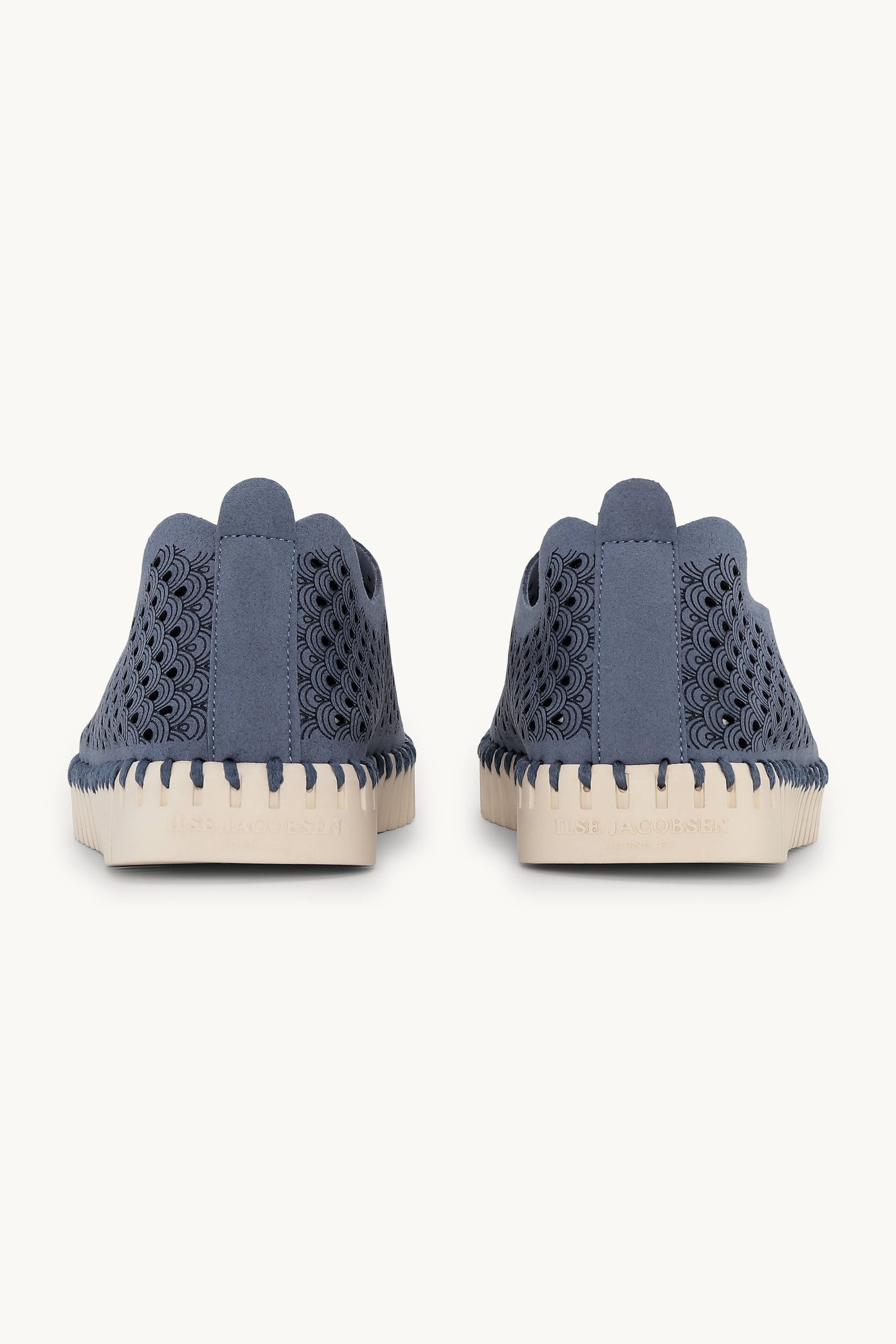 Tulip Skor - Grey Blue