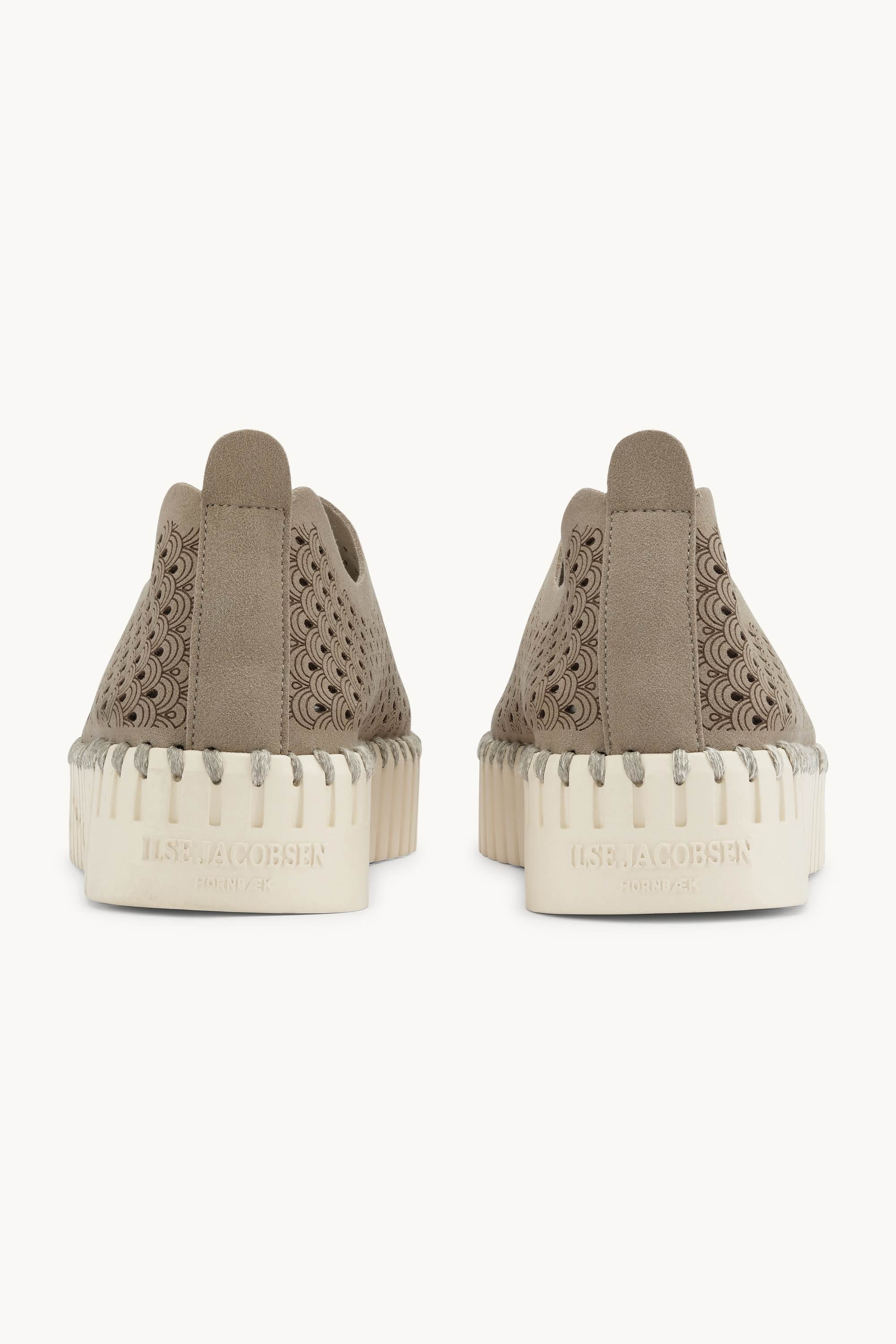 Platform Tulip Skor - Coriander Pearled Ivory