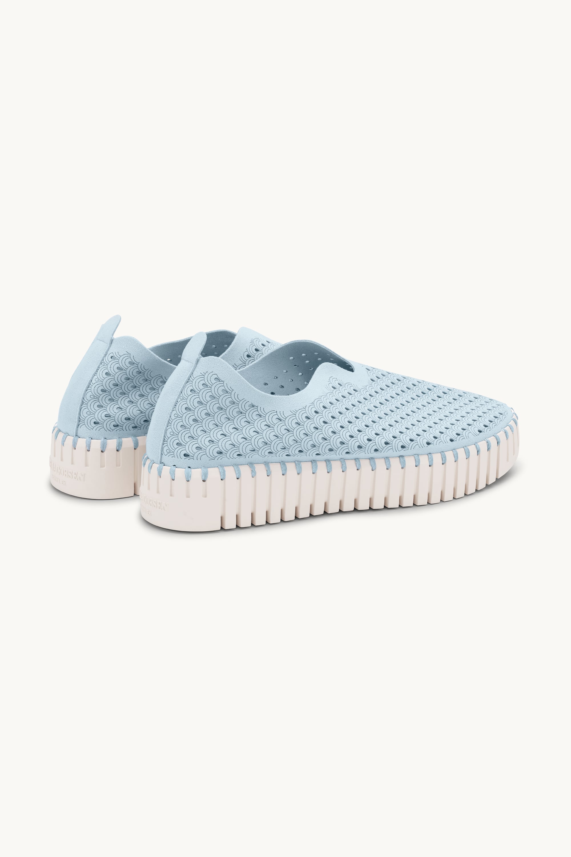 Platform Tulip Skor - Ash Blue
