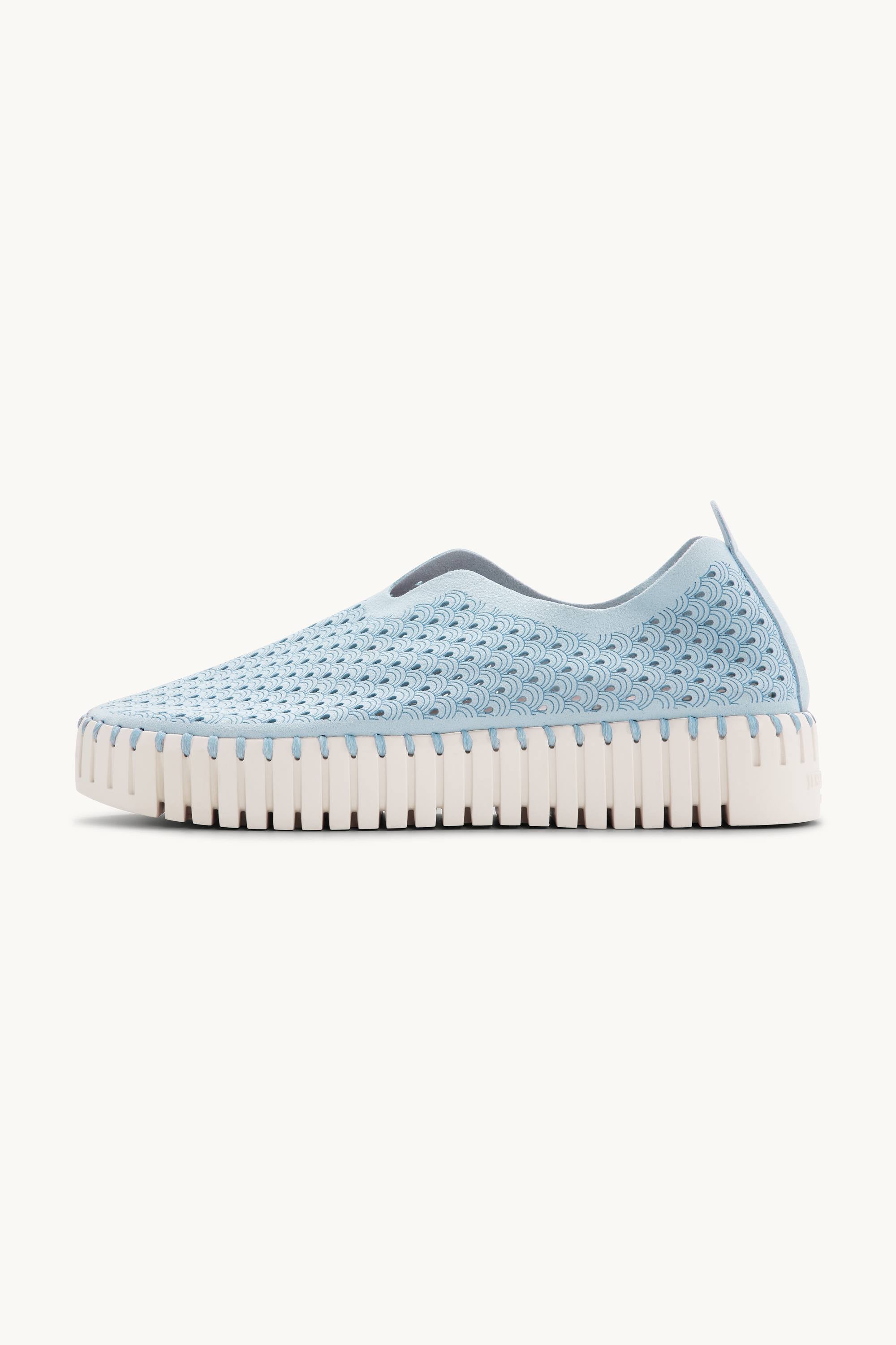 Platform Tulip Skor - Ash Blue