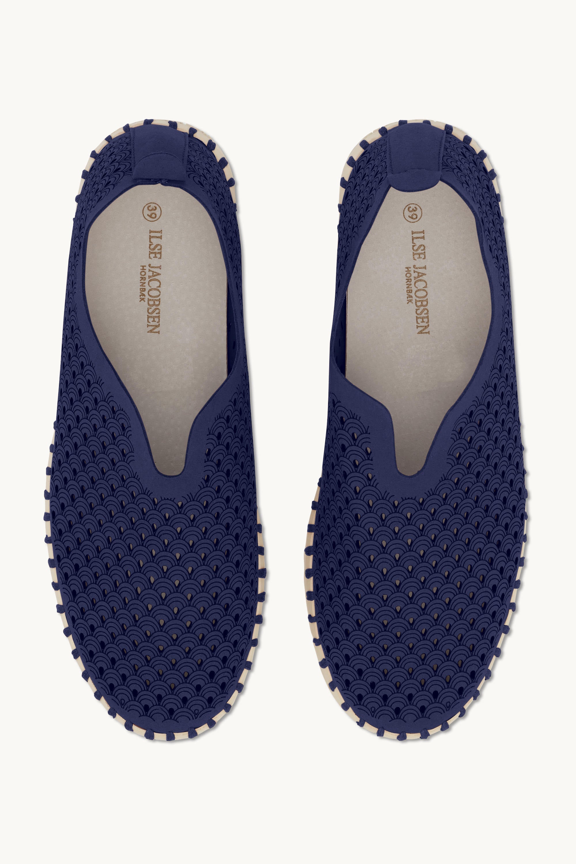 Platform Tulip Skor - Dark Indigo