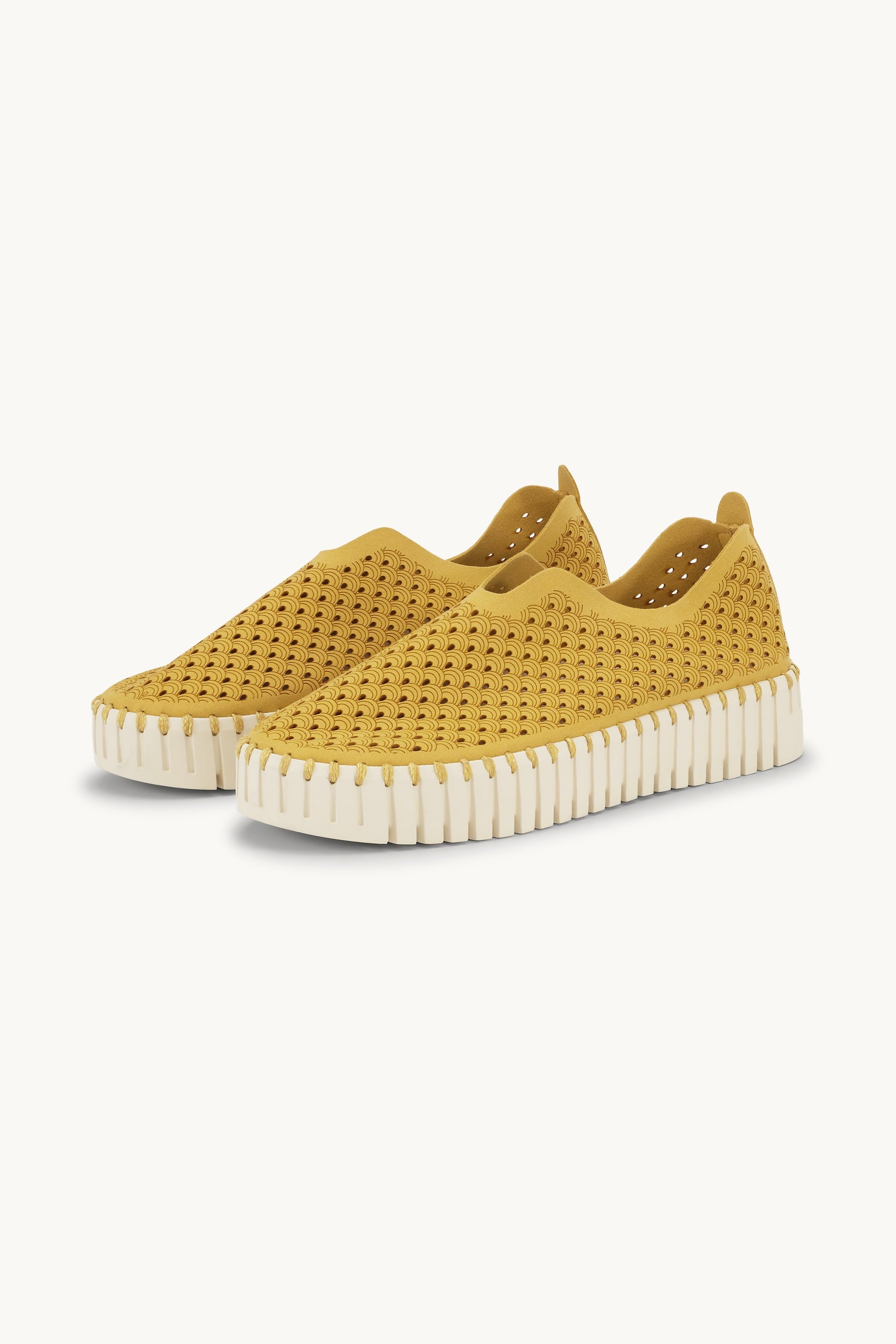 Platform Tulip Skor - Golden Rod