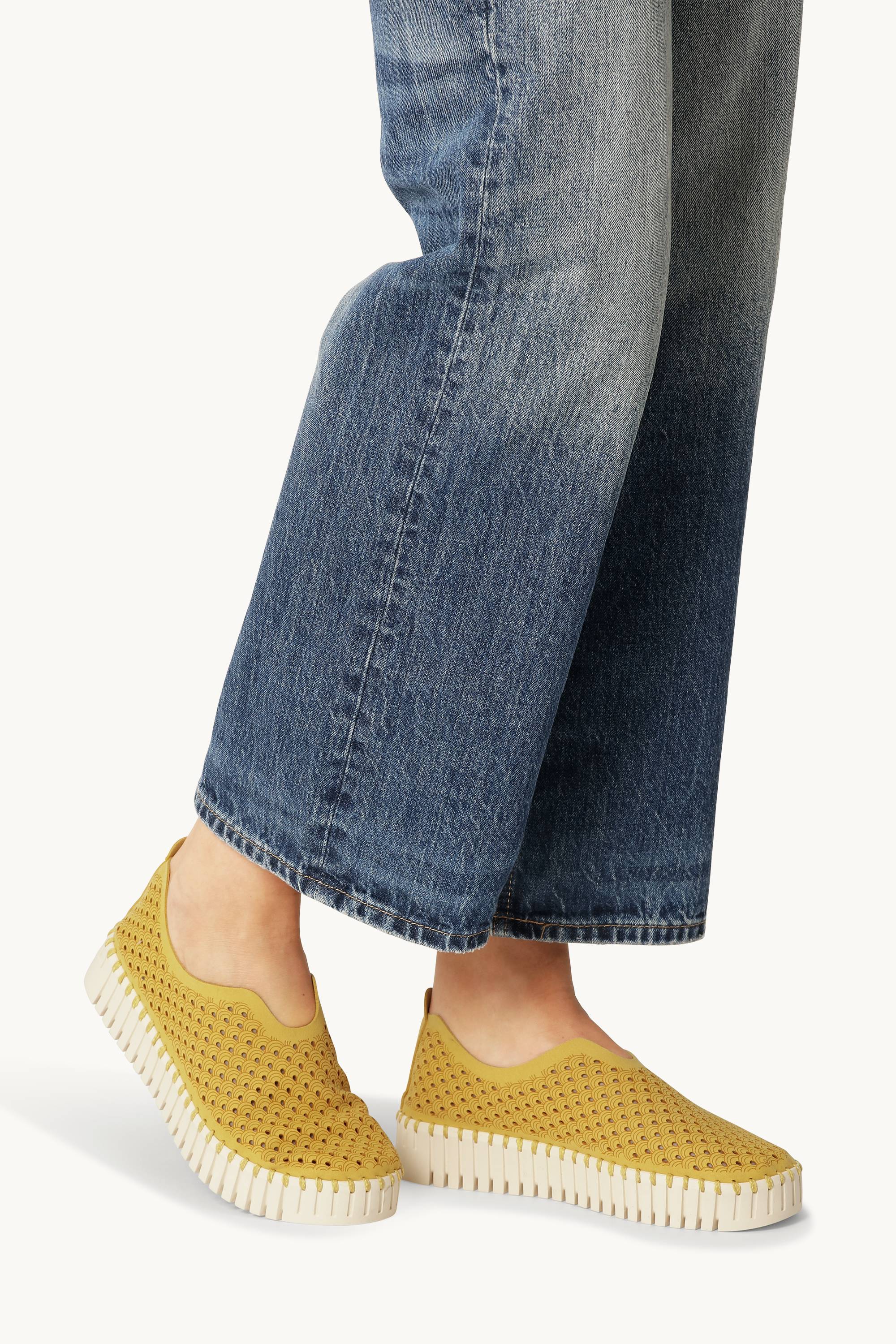 Platform Tulip Skor - Golden Rod