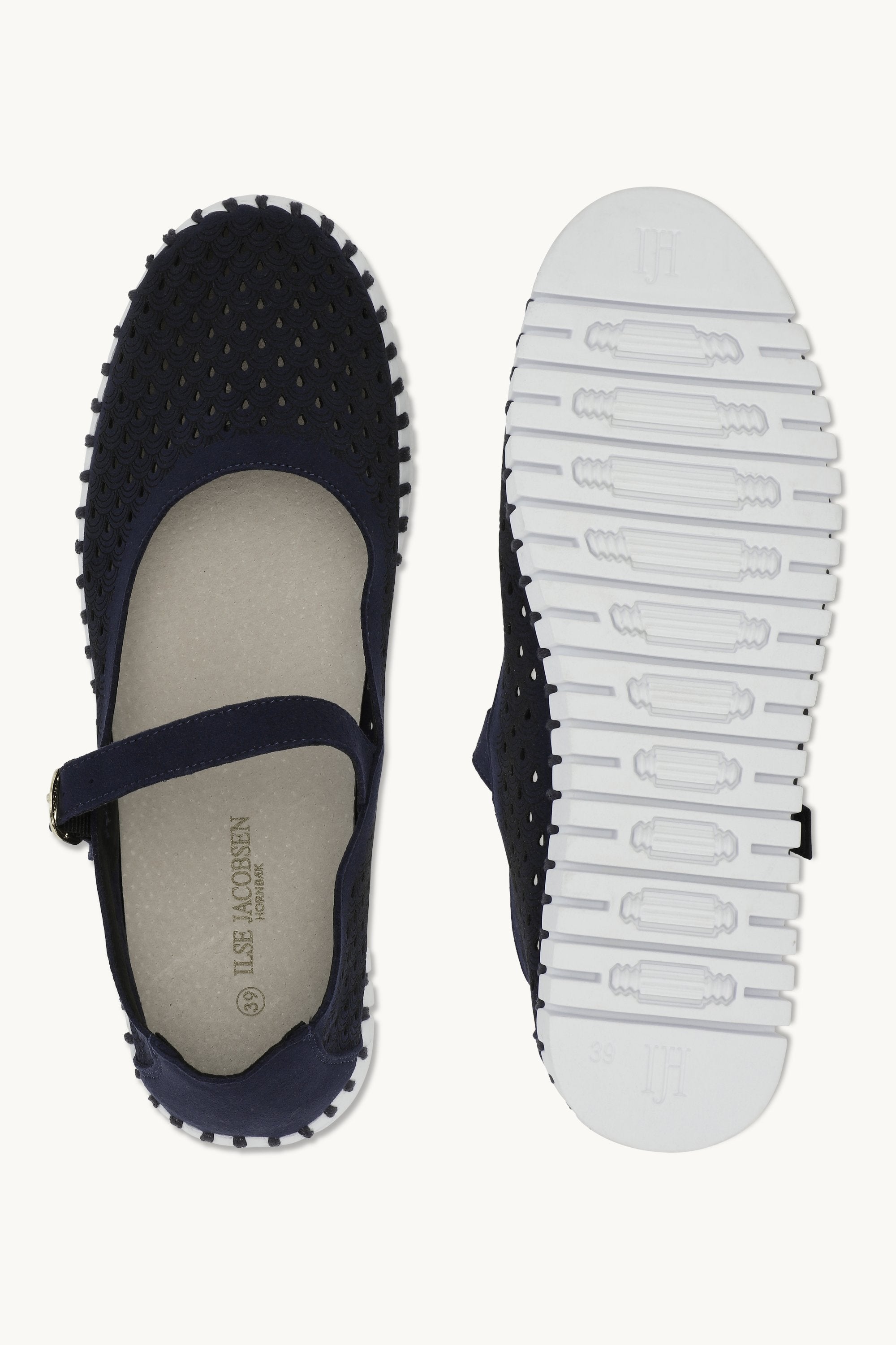 Ballerina - Dark Indigo White