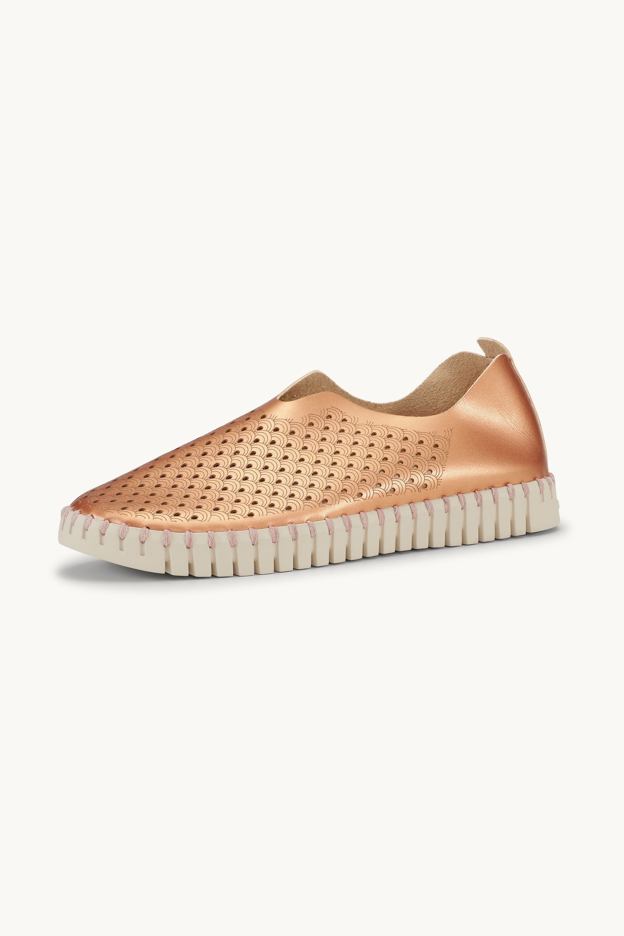 Tulip Skor Metallic - Rose Gold