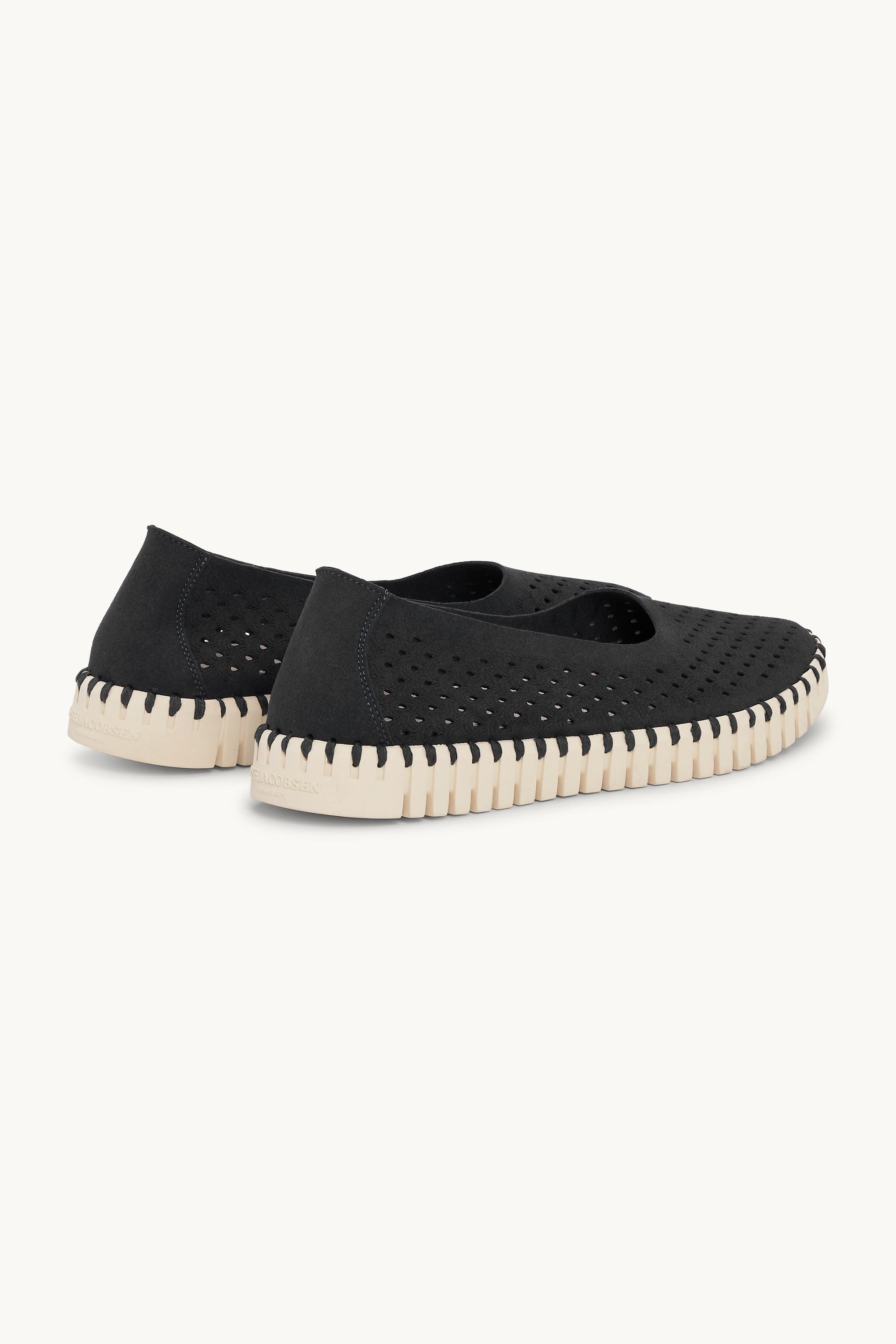 Ballerinaskor - Black Pearled Ivory