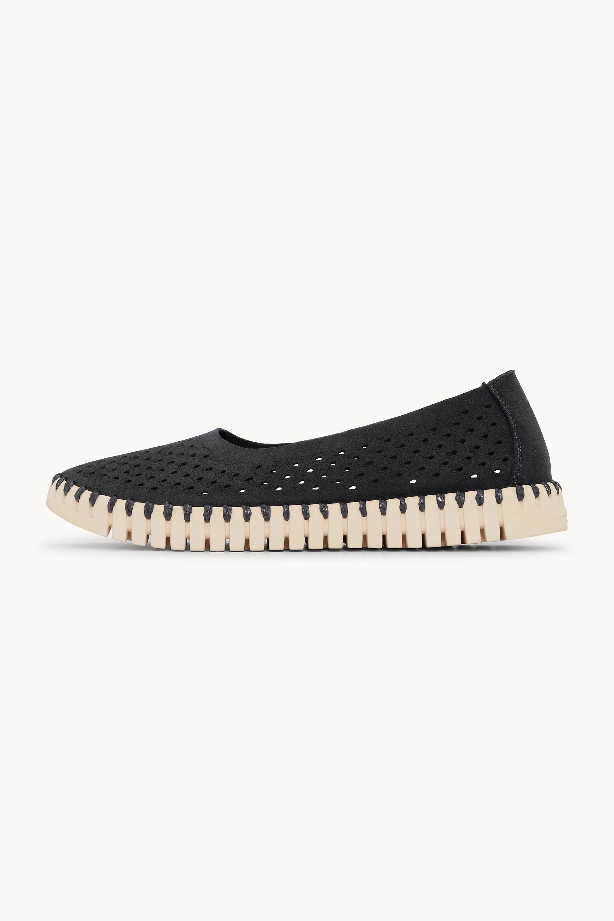 Ballerinaskor - Black Pearled Ivory