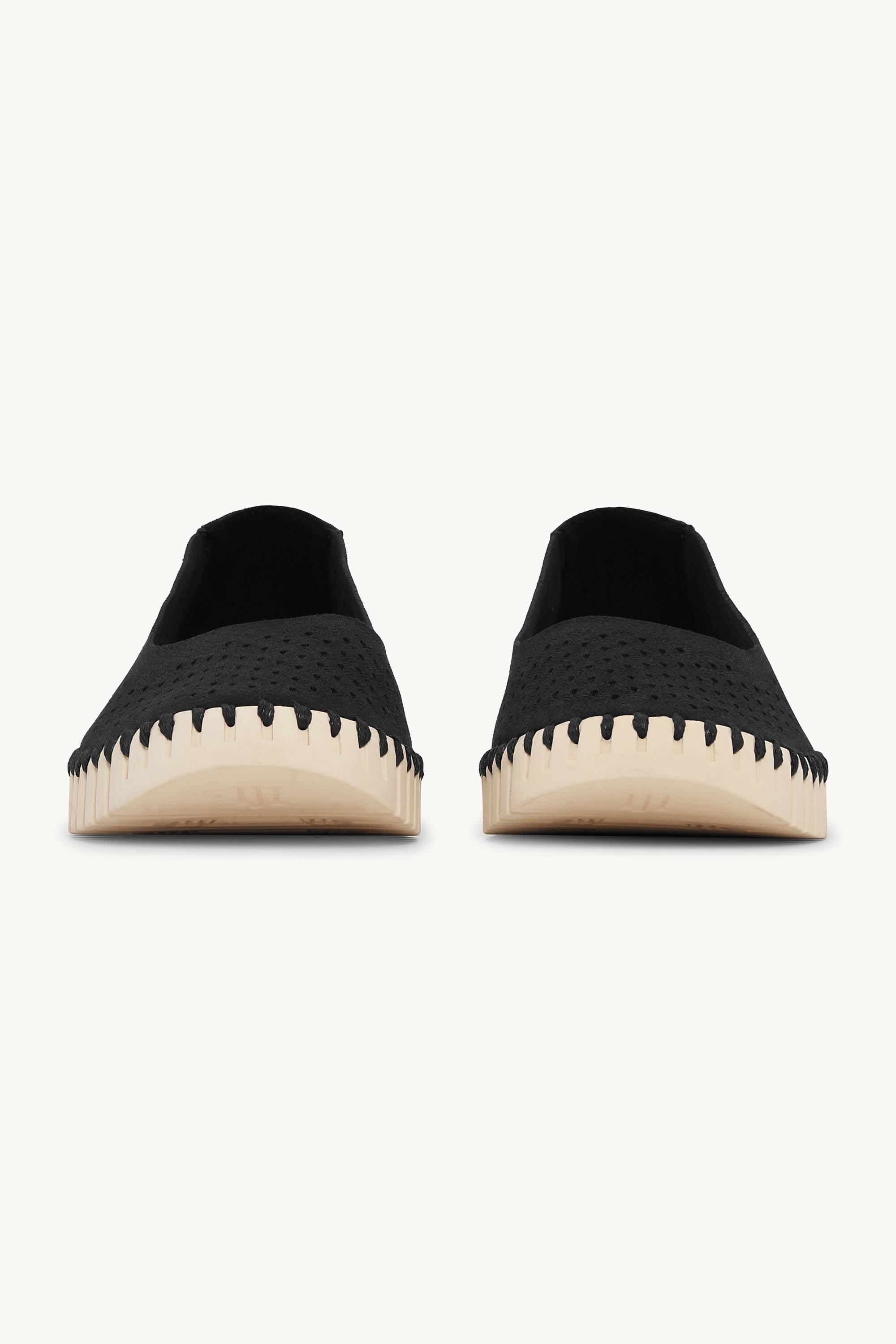Ballerinaskor - Black Pearled Ivory