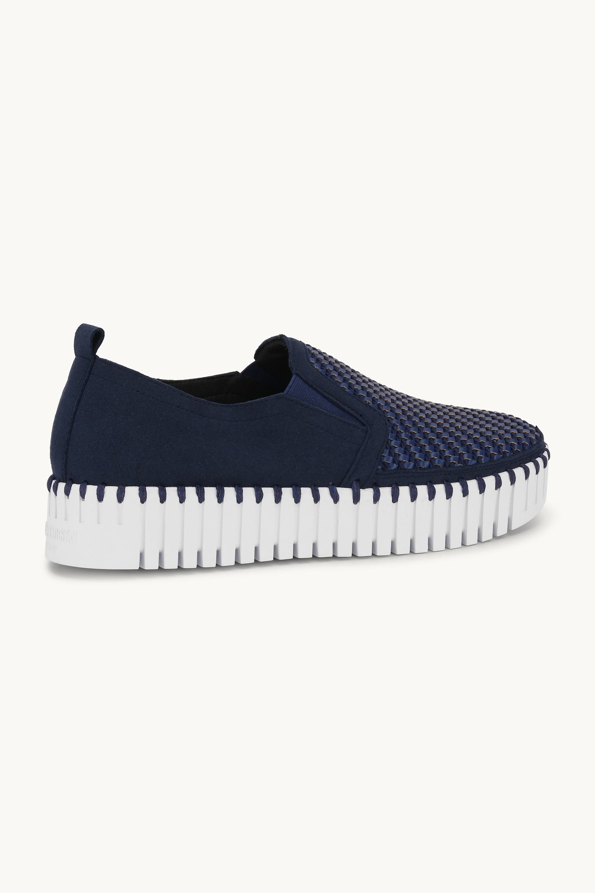 Tulip Plattformsko - Dark Indigo White