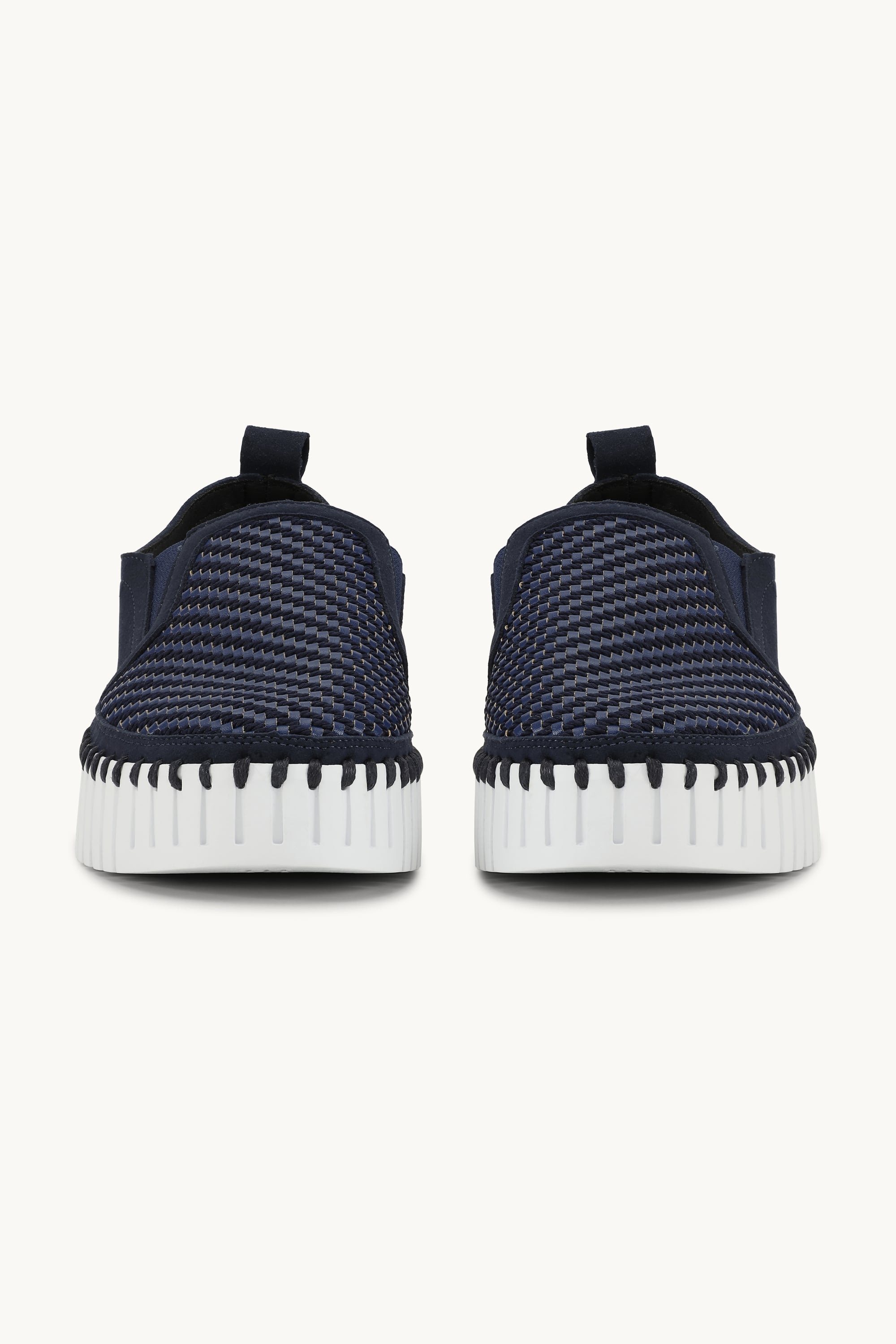 Tulip Plattformsko - Dark Indigo White