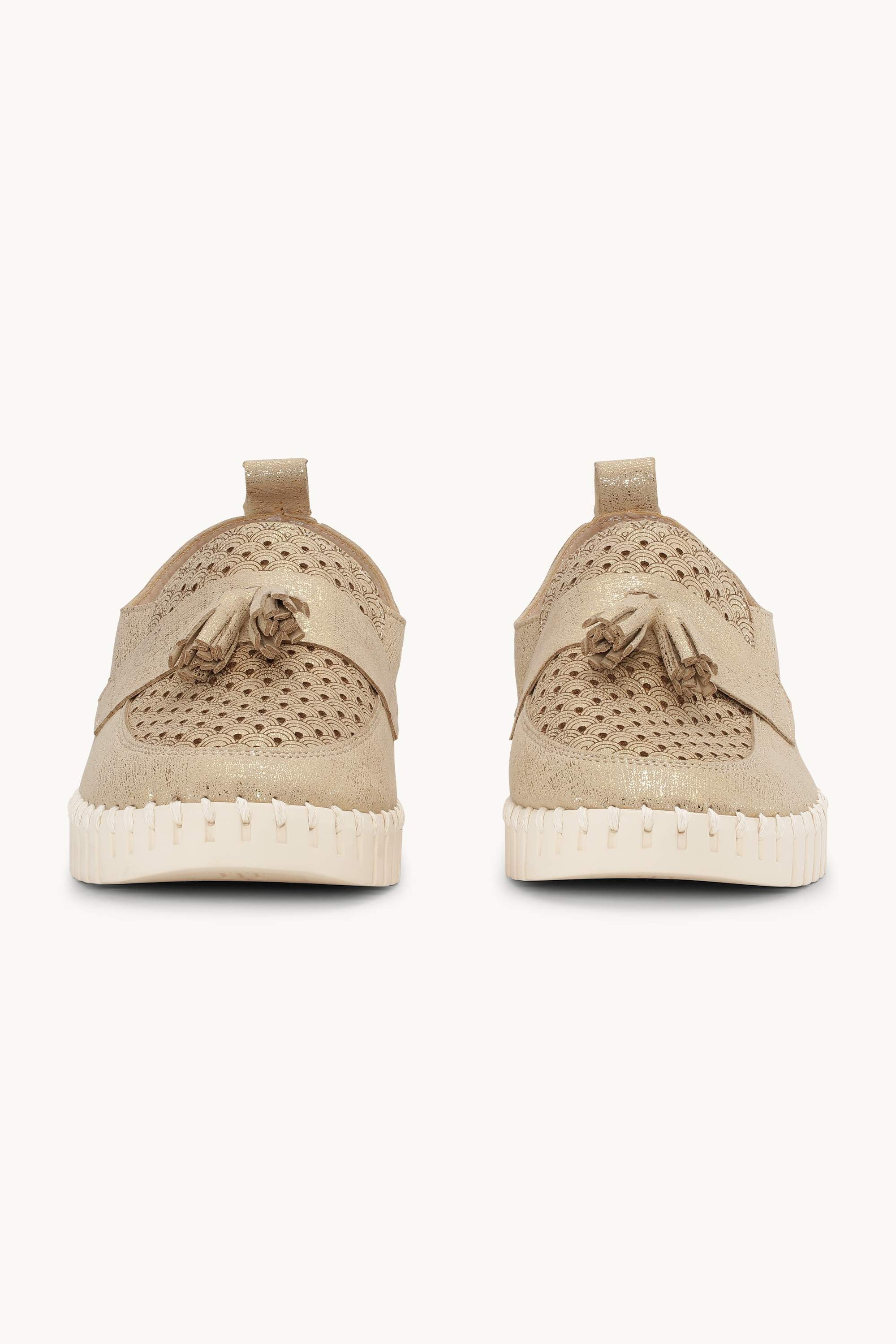 Tulip Loafer Tassel - Platin Camel