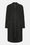Long Zipped Coat - Black