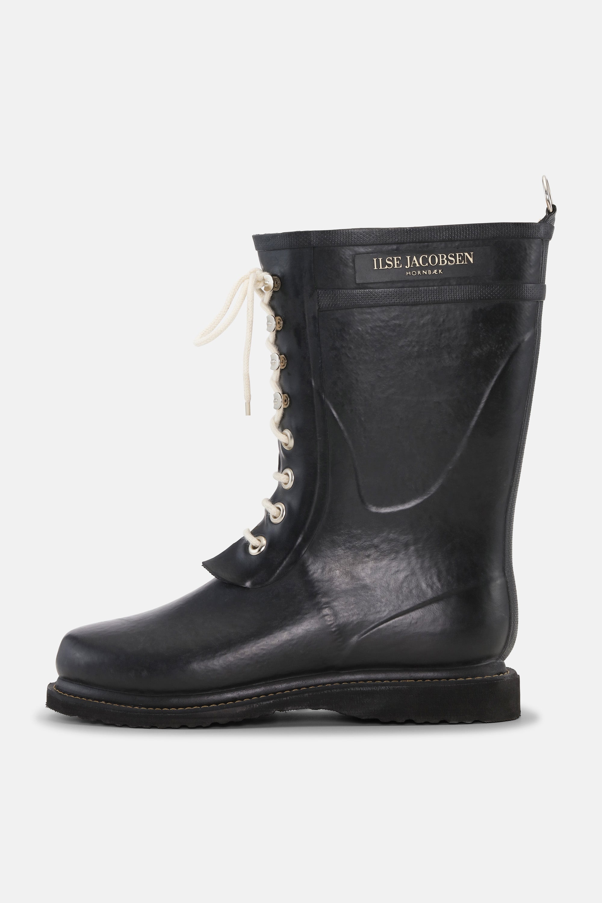 Ilse Jacobsen Hornbæk Footwear 3/4 Rubber Boots Rain boots 01 Black