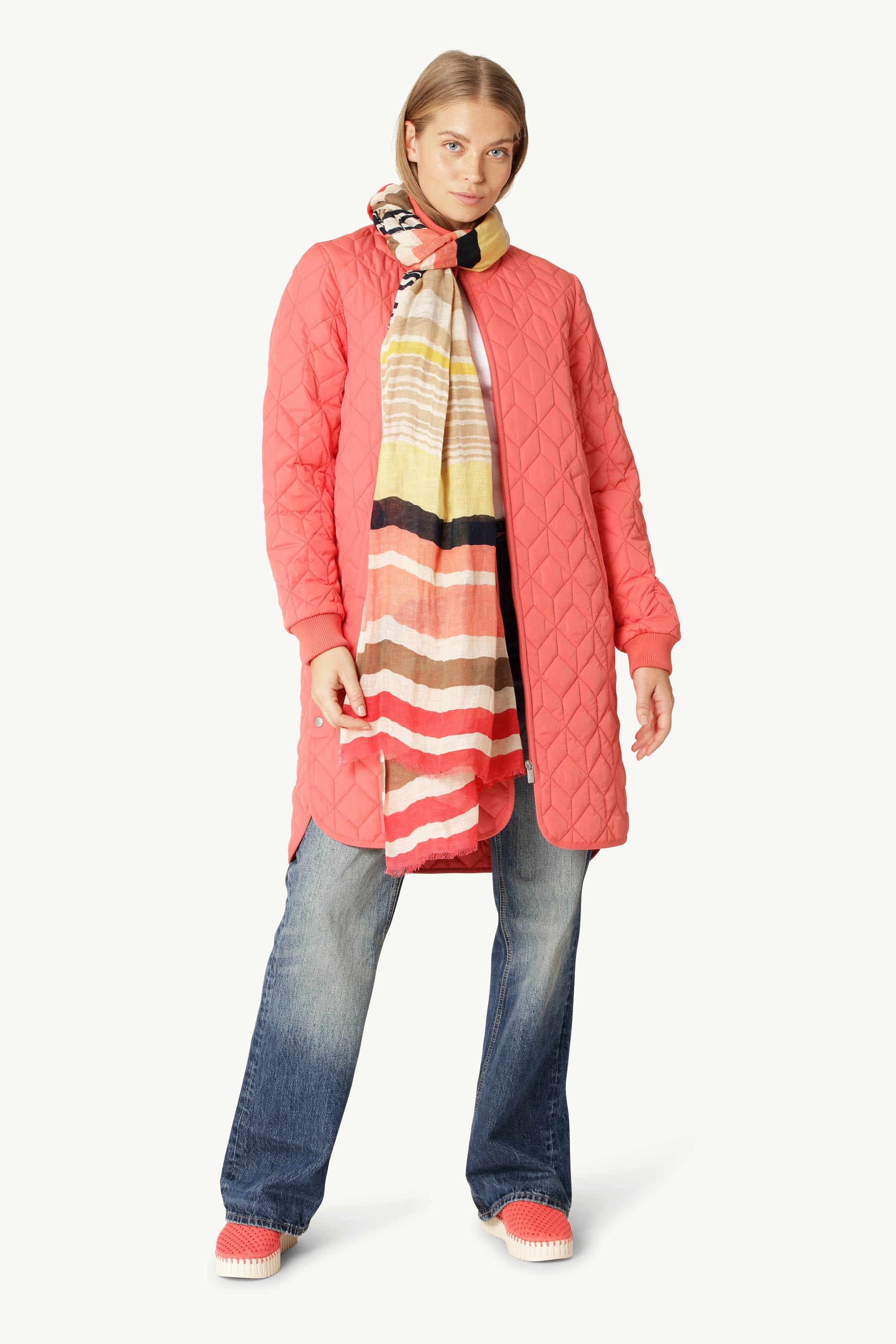 Lång Quiltad Jacka - Dubarry