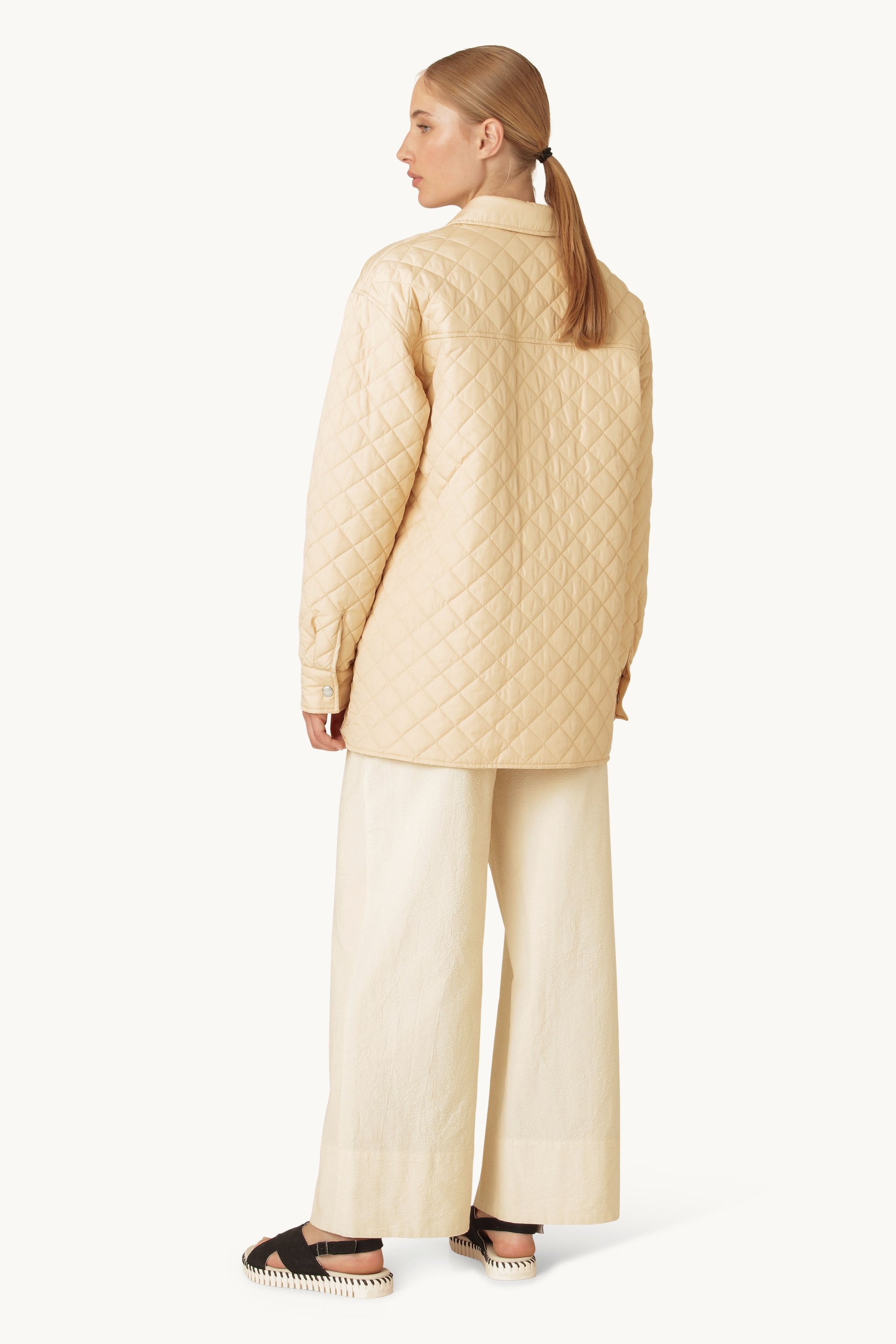 Quilt Jacket - Beige