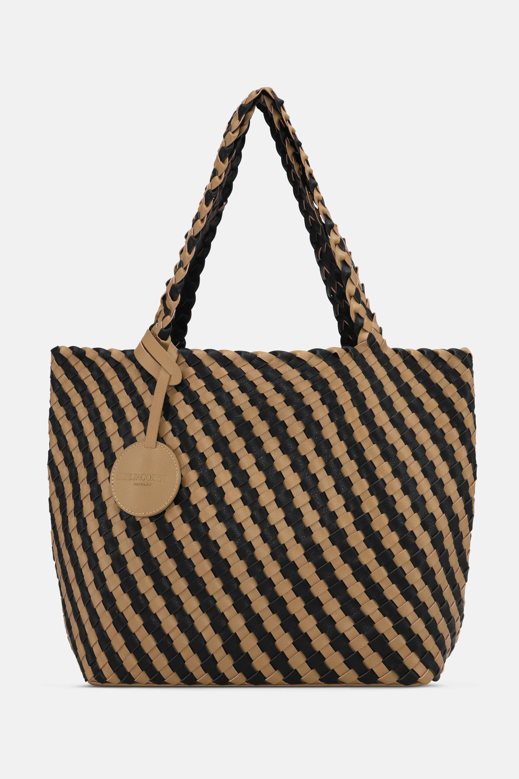 Tote Bag Flätad - Incense Black