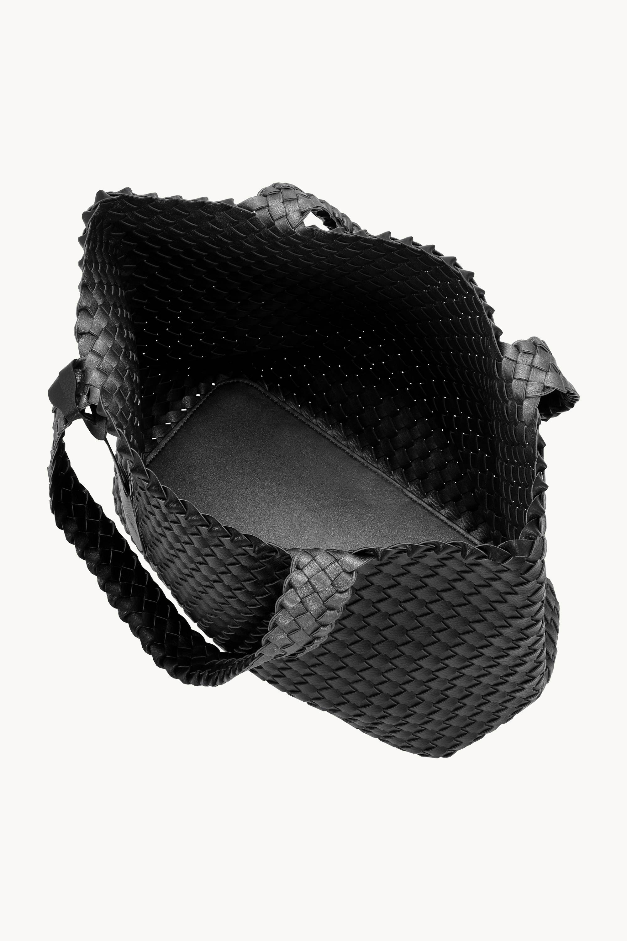 Tote Bag Flätad - Black Gun metal