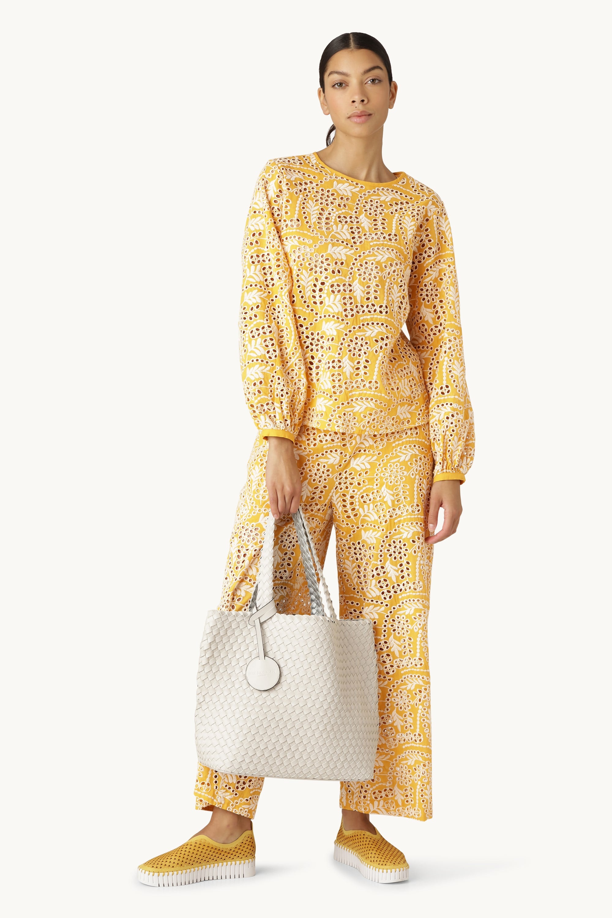 Tote Bag Flätad - Moonstruck Silver
